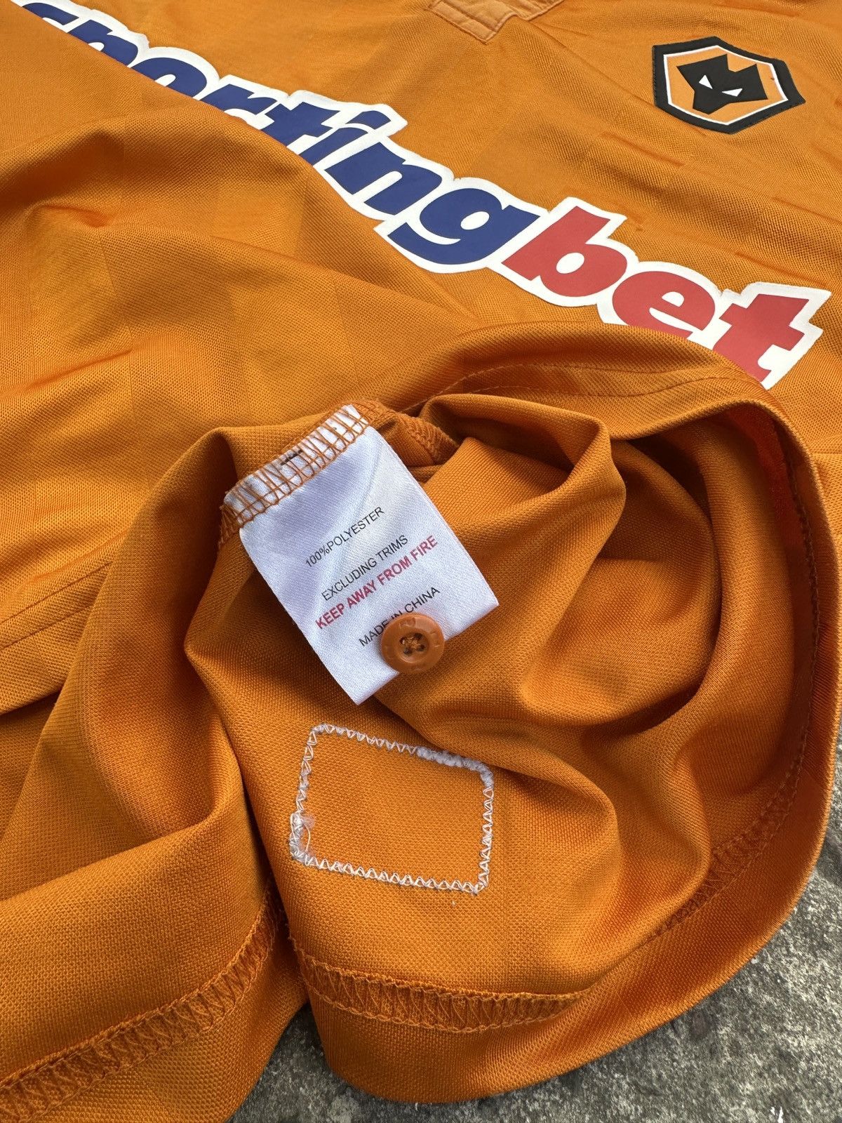 Vintage Vintage Burrda Sport Woverlhampton Soccer Jersey Rare S Size US S / EU 44-46 / 1 - 5 Thumbnail