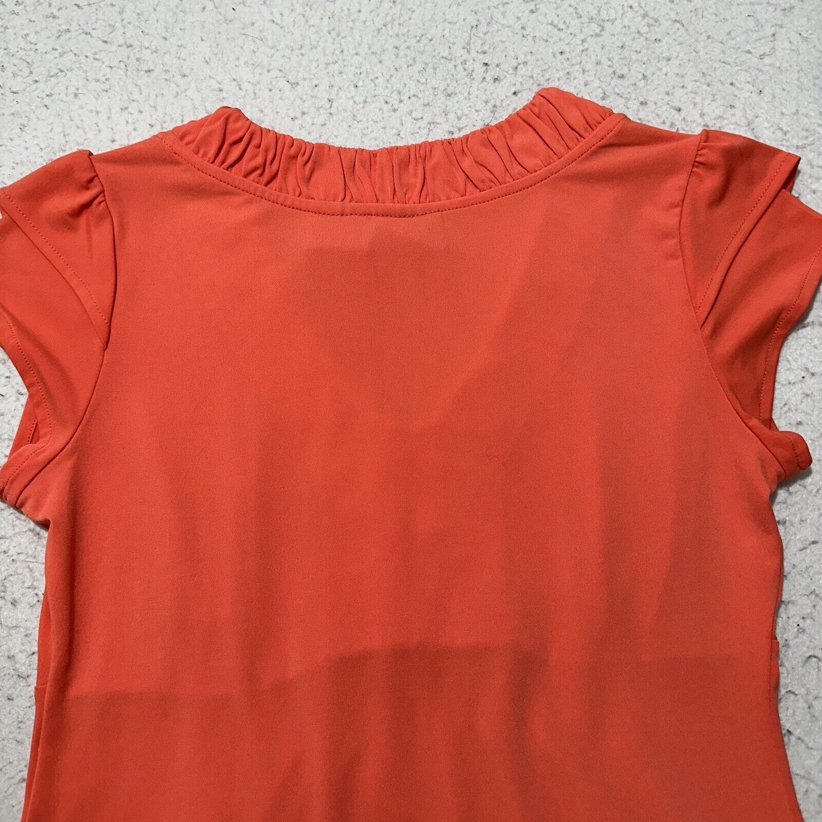 Worthington Worthington SP Cap Sleeve V-Neck Pink Lightweight Blouse Top Size S / US 4 / IT 40 - 10 Thumbnail