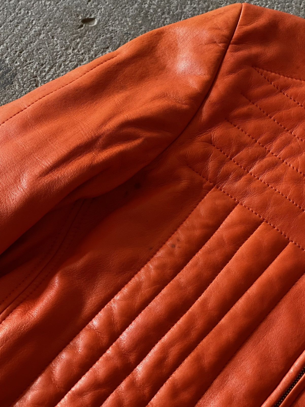 Tom Ford Gucci - Tom Ford - FW2000 - Moto Paneled - Leather Jacket Size US S / EU 44-46 / 1 - 7 Thumbnail