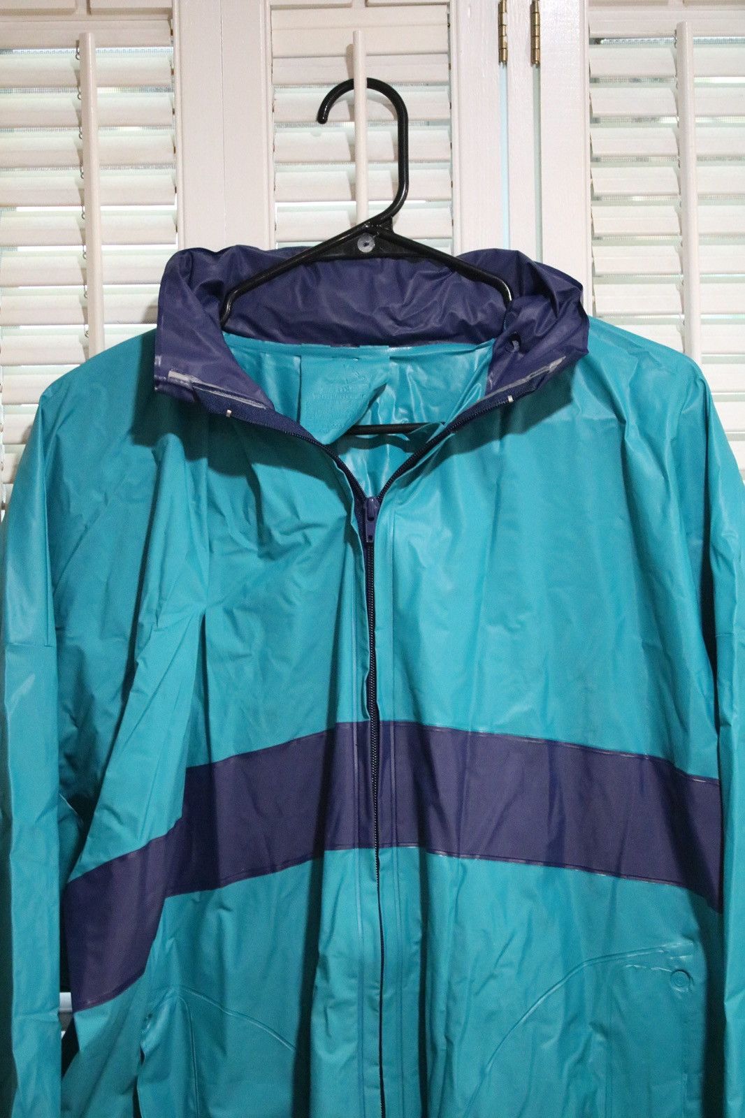 Vintage 1990s Rain Coat Vintage USA Size US XXL / EU 58 / 5 - 2 Thumbnail