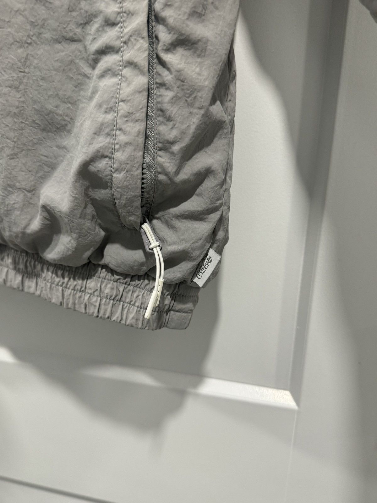 Coca Cola × Kith Quarter-Zip Nylon Windbreaker SS19 Grey Red Teal Pink Size US S / EU 44-46 / 1 - 5 Thumbnail