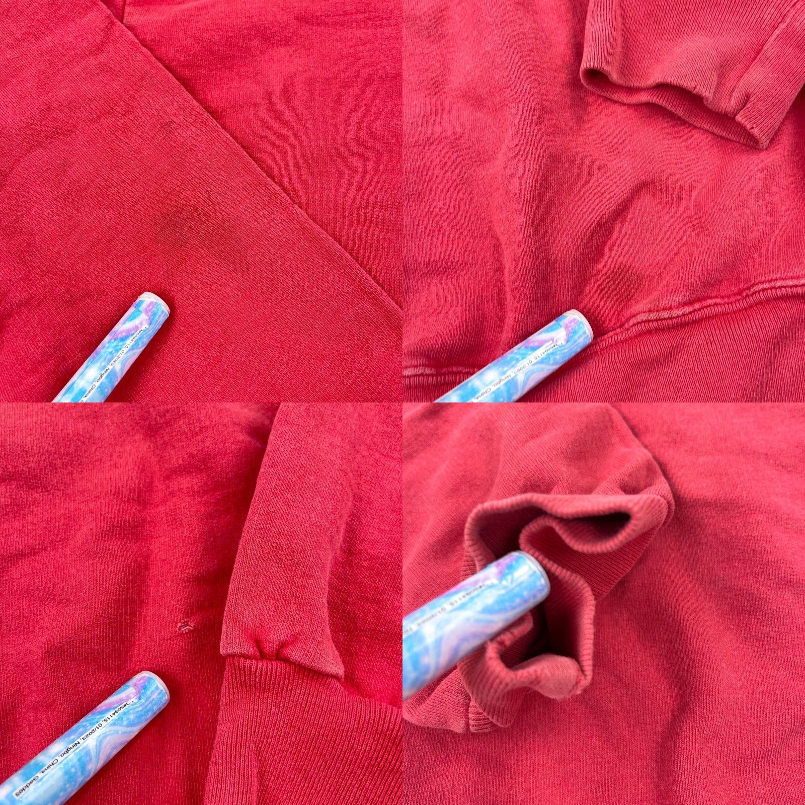 Guess VINTAGE GUESS Sweatshirt Shirt Men XL Red Crew Neck 80s 90s USA Made Graphic Print Embroidered Logo/GD Size US XL / EU 56 / 4 - 8 Thumbnail