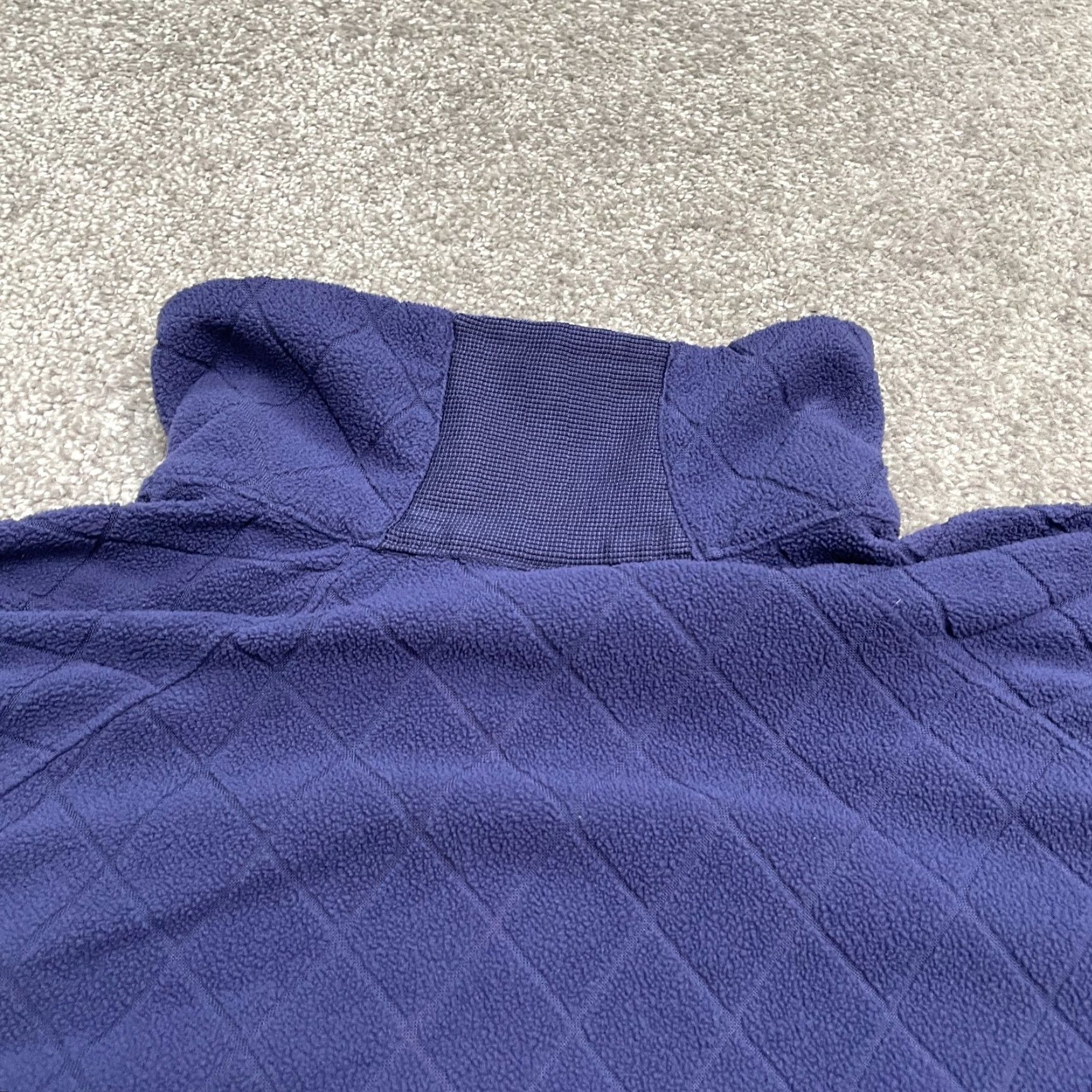 Vintage Columbia Jacket Womens L Blue 1/4 Zip Fleece Glacial III Outdoor Size L / US 10 / IT 46 - 2 Thumbnail
