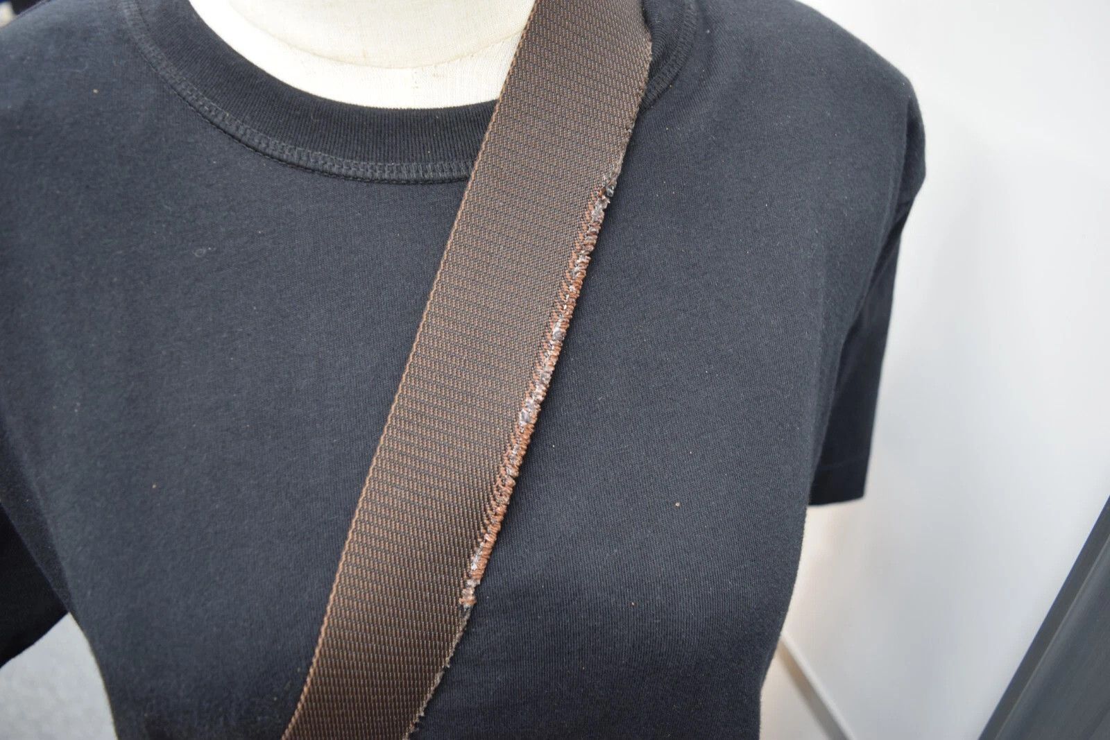 Louis Vuitton Louis Vuitton Naviglio Crossbody Bag in Damier Ebene Size ONE SIZE - 9 Thumbnail
