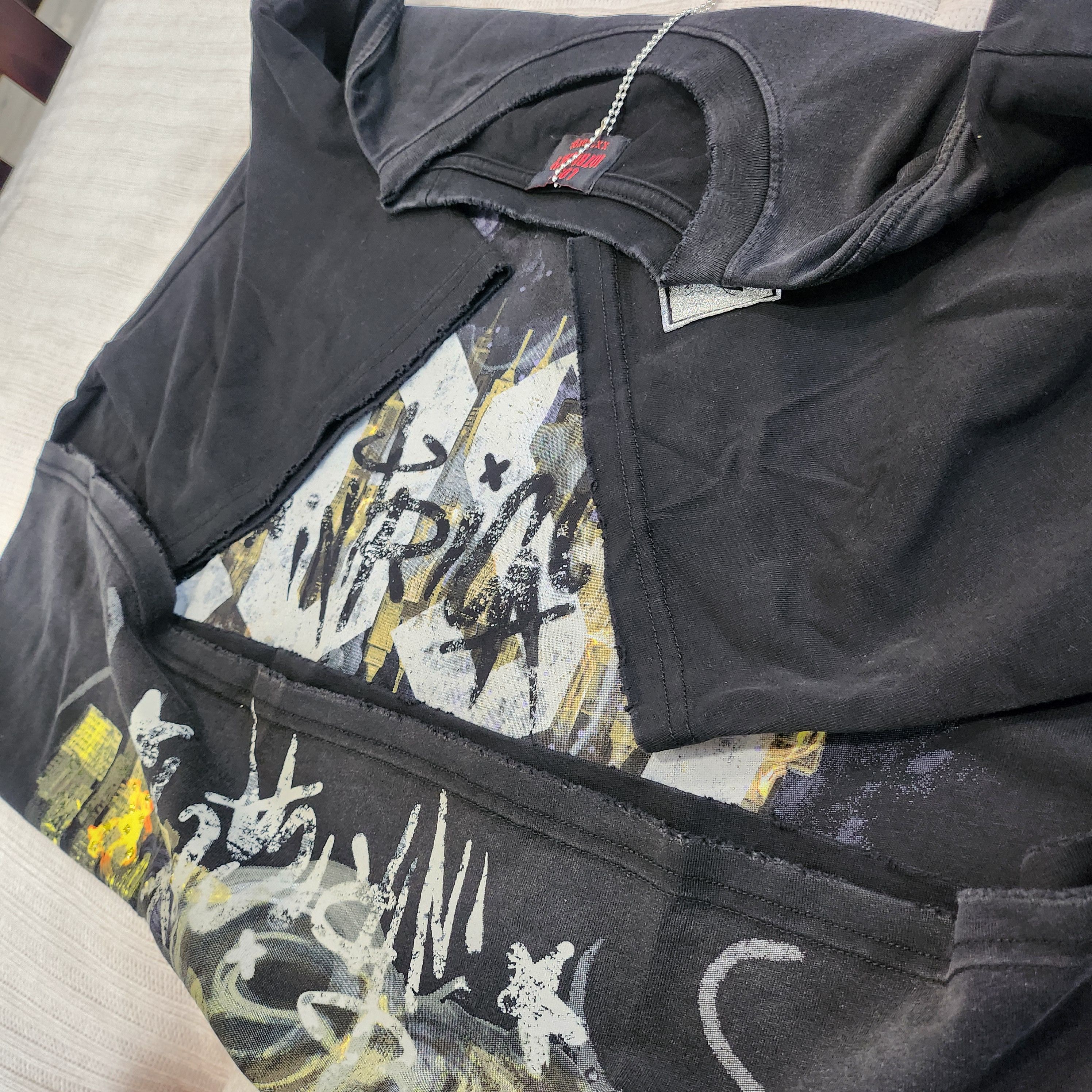 LOST INTRICACY Lost Intricacy "Afterlife" T-Shirt - Black - Size 2XL Size US XXL / EU 58 / 5 - 7 Thumbnail