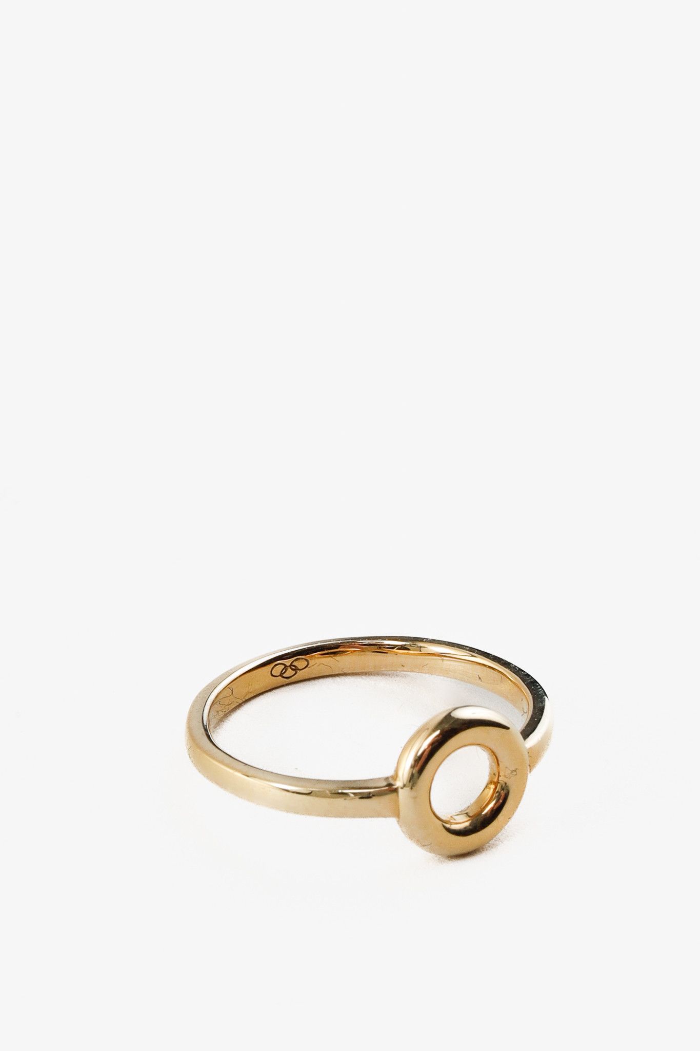 Links Of London Links of London 18k Gold Circle Ring Links of London Size ONE SIZE - 2 Thumbnail