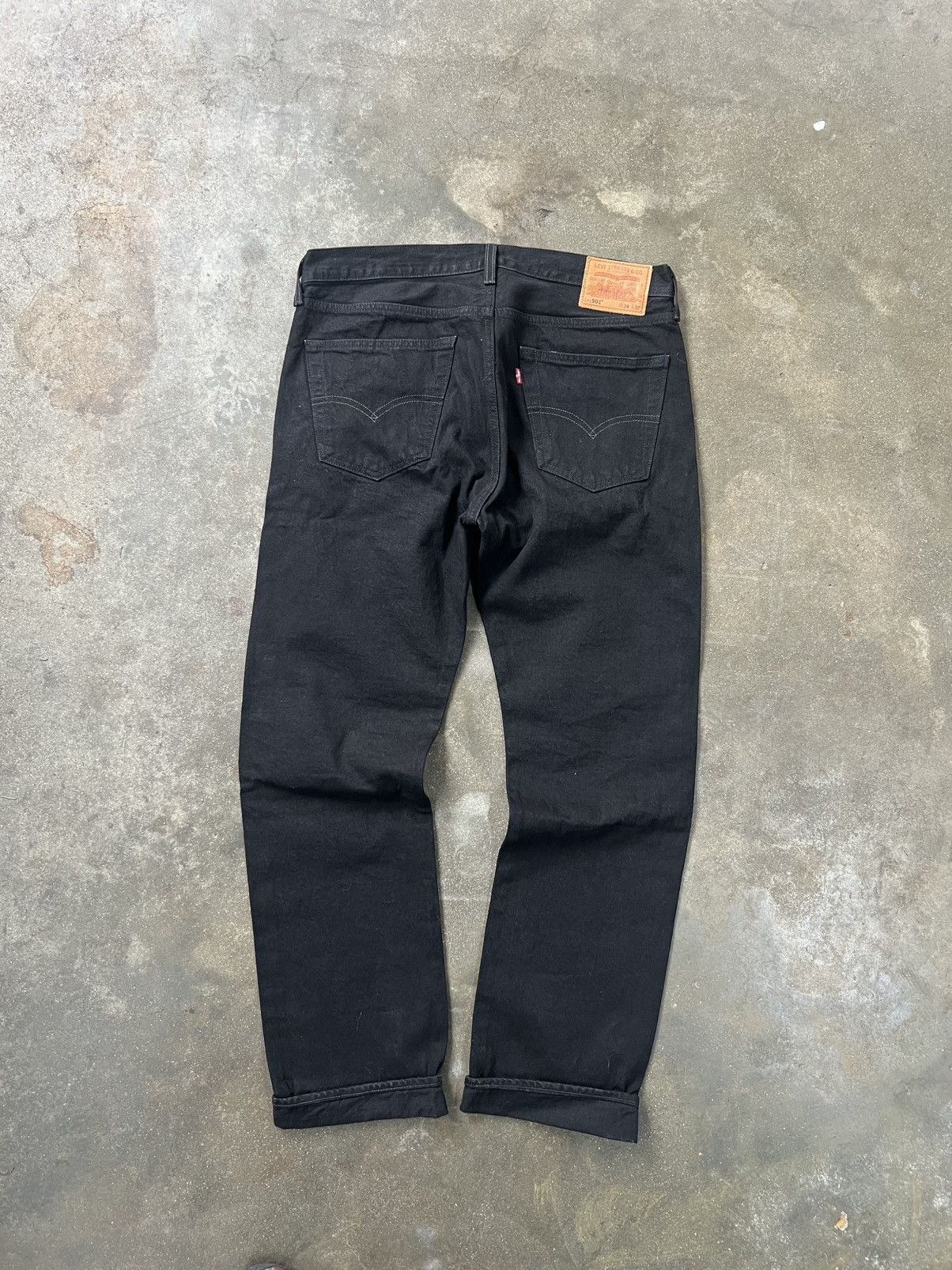 Levi's Levis 501 OG Selvedge Size US 34 / EU 50 - 3 Thumbnail