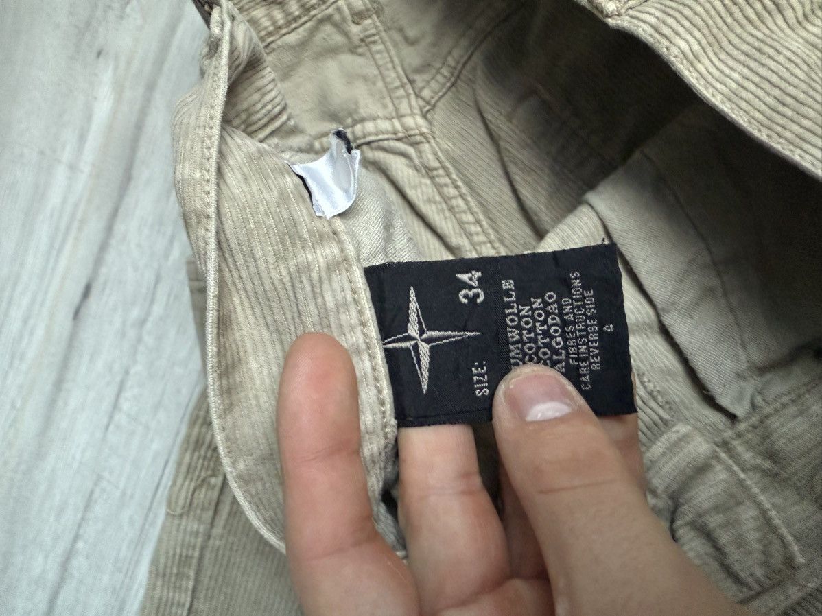 Massimo Osti × Stone Island × Vintage Vintage Velvet Pants Stone Island Size US 32 / EU 48 - 8 Thumbnail