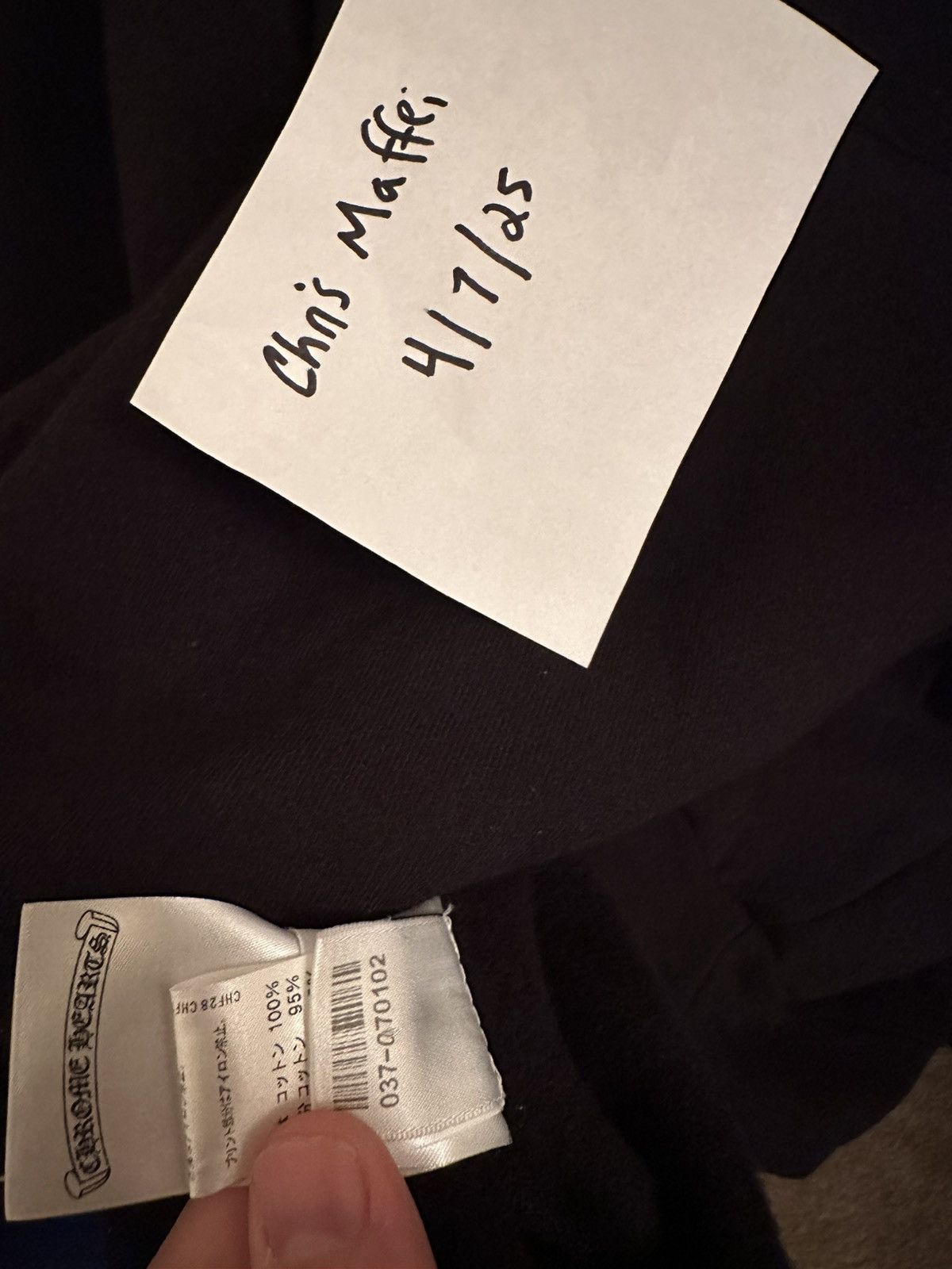 Chrome Hearts Chrome Hearts Script Pullover Hoodie Size US XL / EU 56 / 4 - 9 Thumbnail