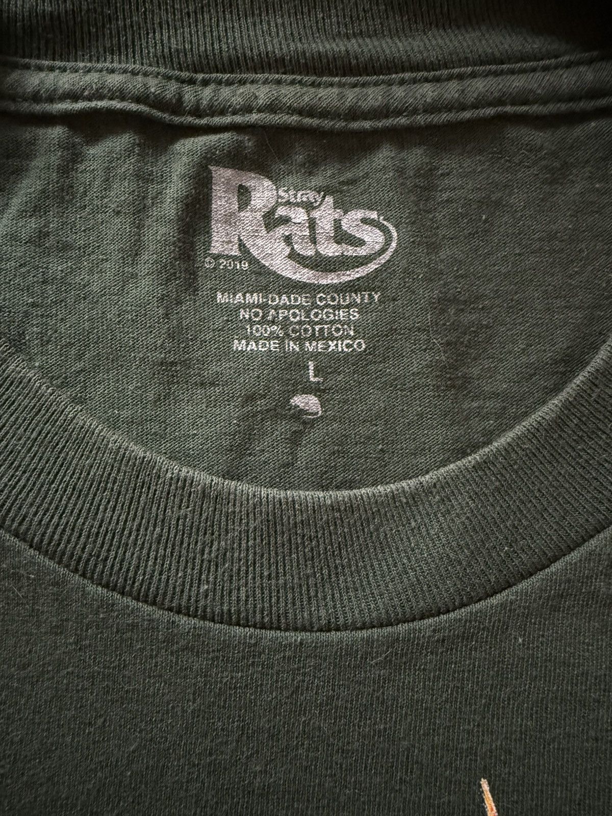 Stray Rats Stray Rats Generation Of Doom Cyber Tee Green Large SR Size US L / EU 52-54 / 3 - 3 Thumbnail