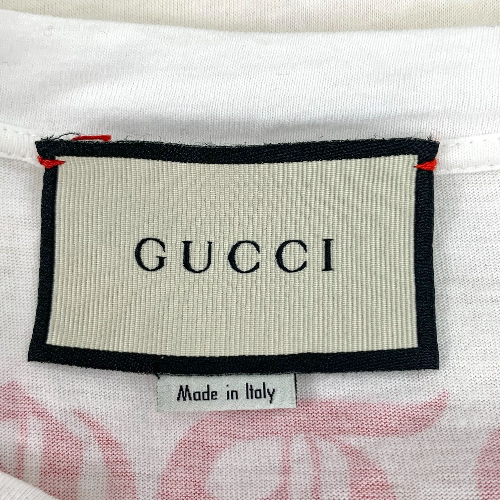 Gucci Gucci T-Shirt With Tiger Graphic & "Modern Future" Text Size US XS / EU 42 / 0 - 5 Thumbnail