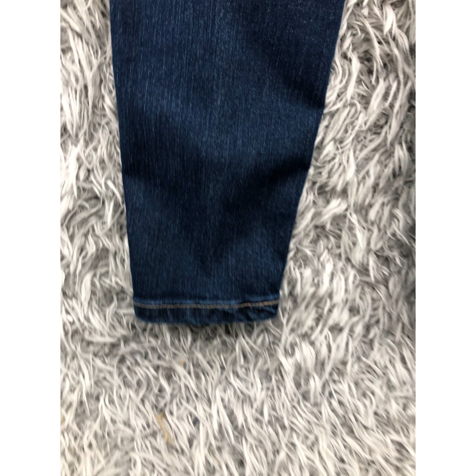 Vintage Maurices Everflex High Rise Skinny Jeans Womens Blue Dark Wash 0 Short 純 Size 25" / US 0 / IT 36 - 7 Thumbnail