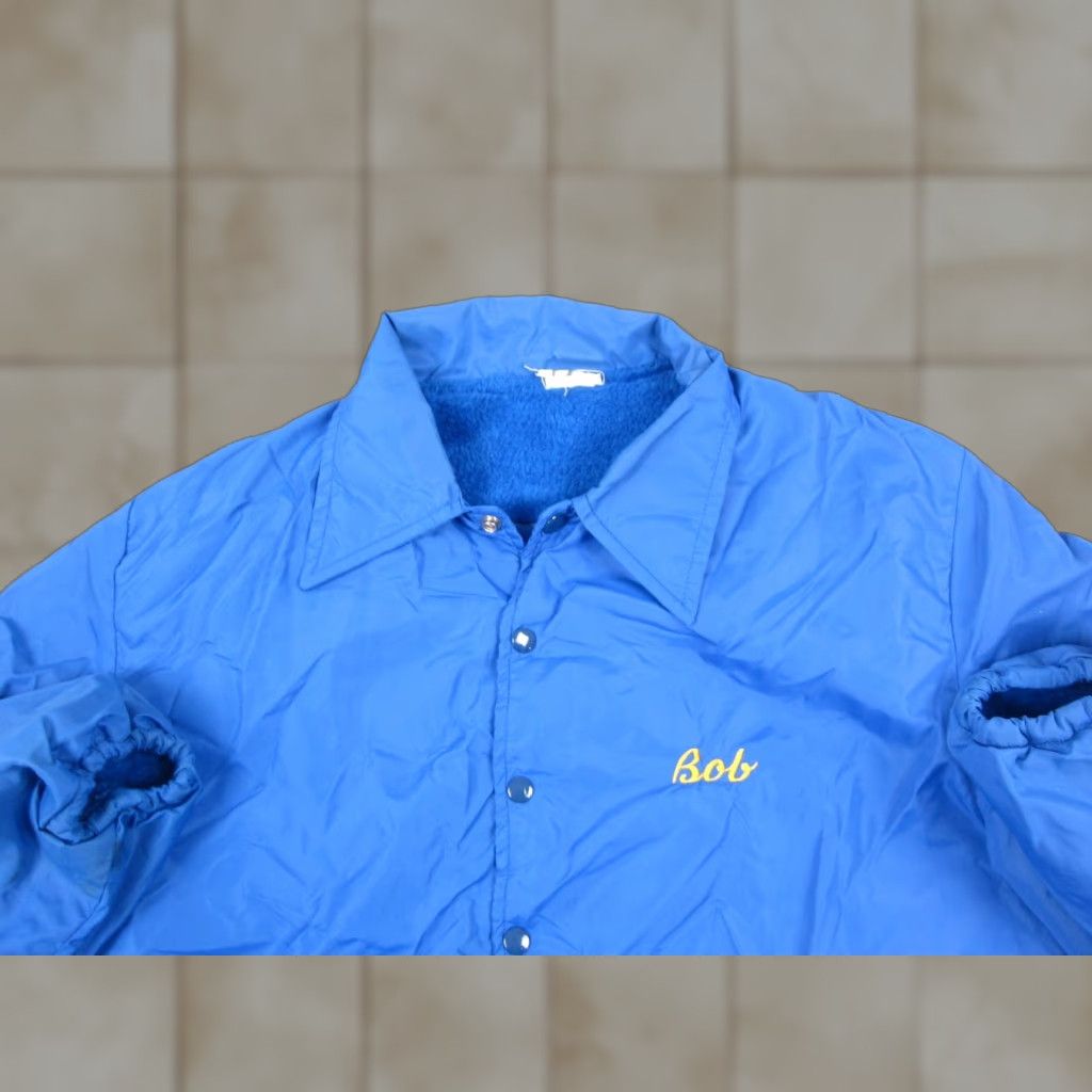 Coach VINTAGE Vintage Wilton Jacket Mens 2XL Blue Windbreaker Windbreaker 60s 70s City 90s Mens Size US XXL / EU 58 / 5 - 1 Thumbnail