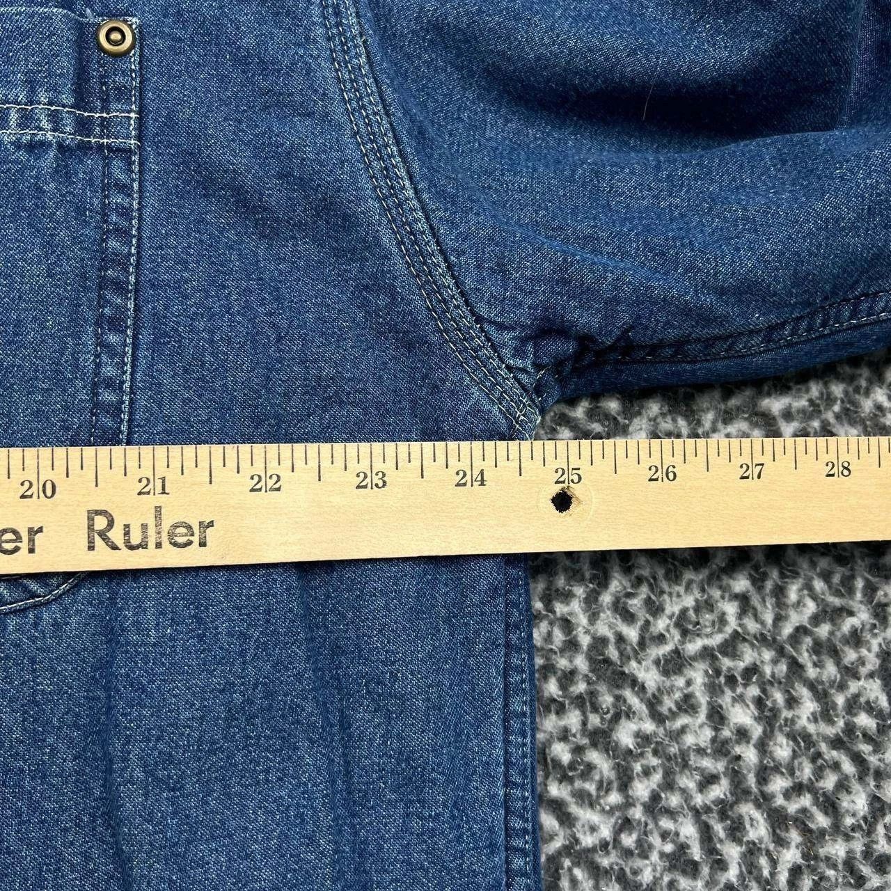 Wolverine Wolverine Shacket Men Denim Plaid Fleece Lined Collared L Size US L / EU 52-54 / 3 - 3 Thumbnail
