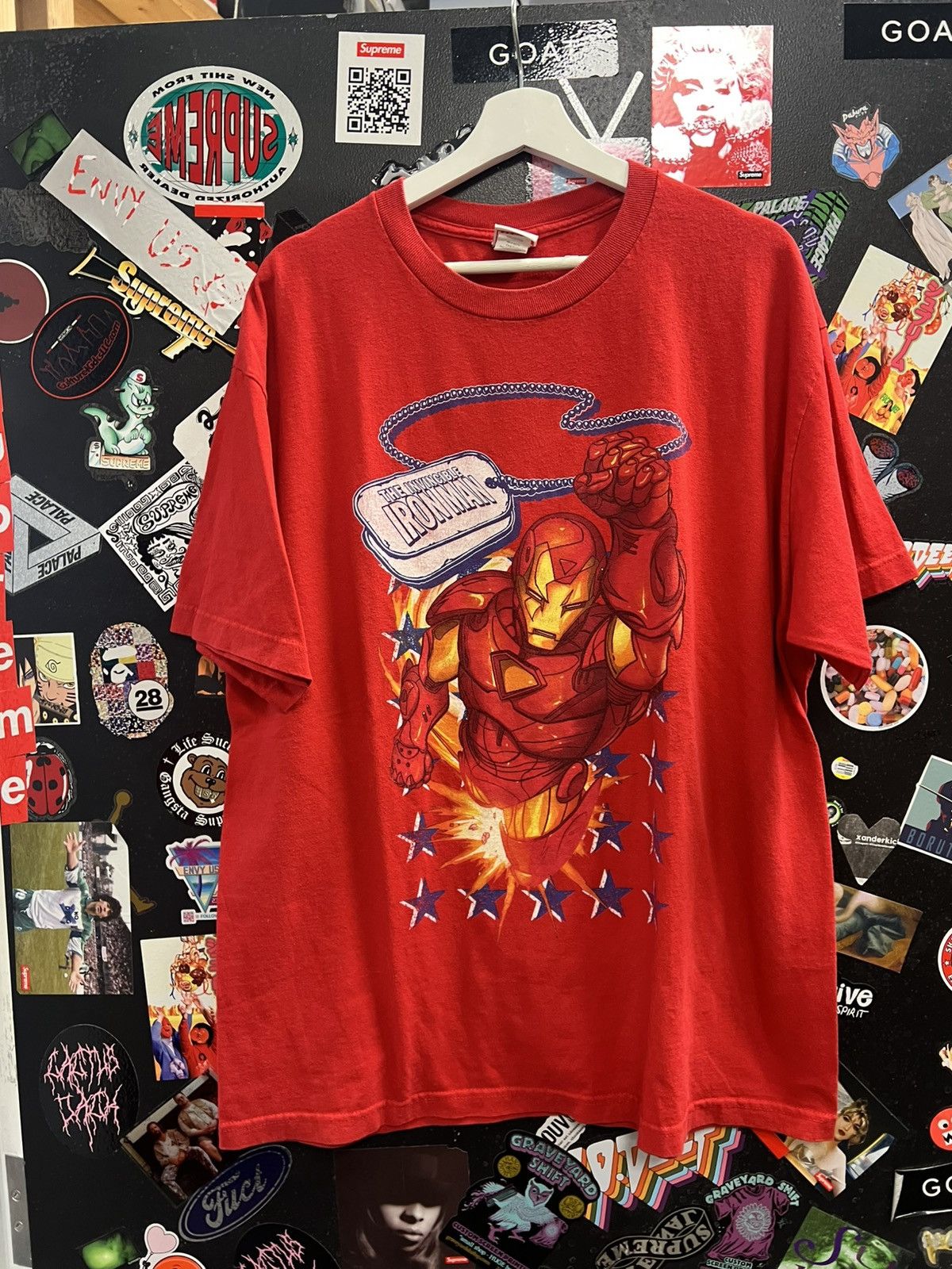Marvel Comics × Vintage Vintage Marvel Iron Man Shirt Size US XL / EU 56 / 4 - 1 Thumbnail