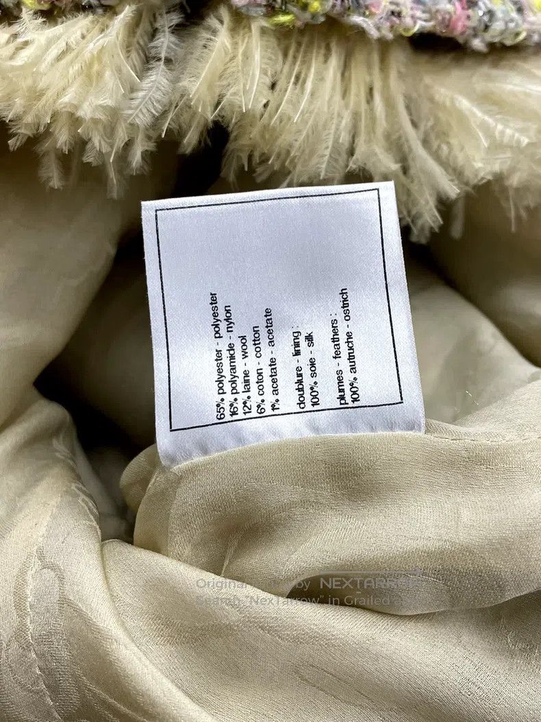 Chanel Chanel Candy-coloured tweed coat Size XS / US 0-2 / IT 36-38 - 6 Thumbnail