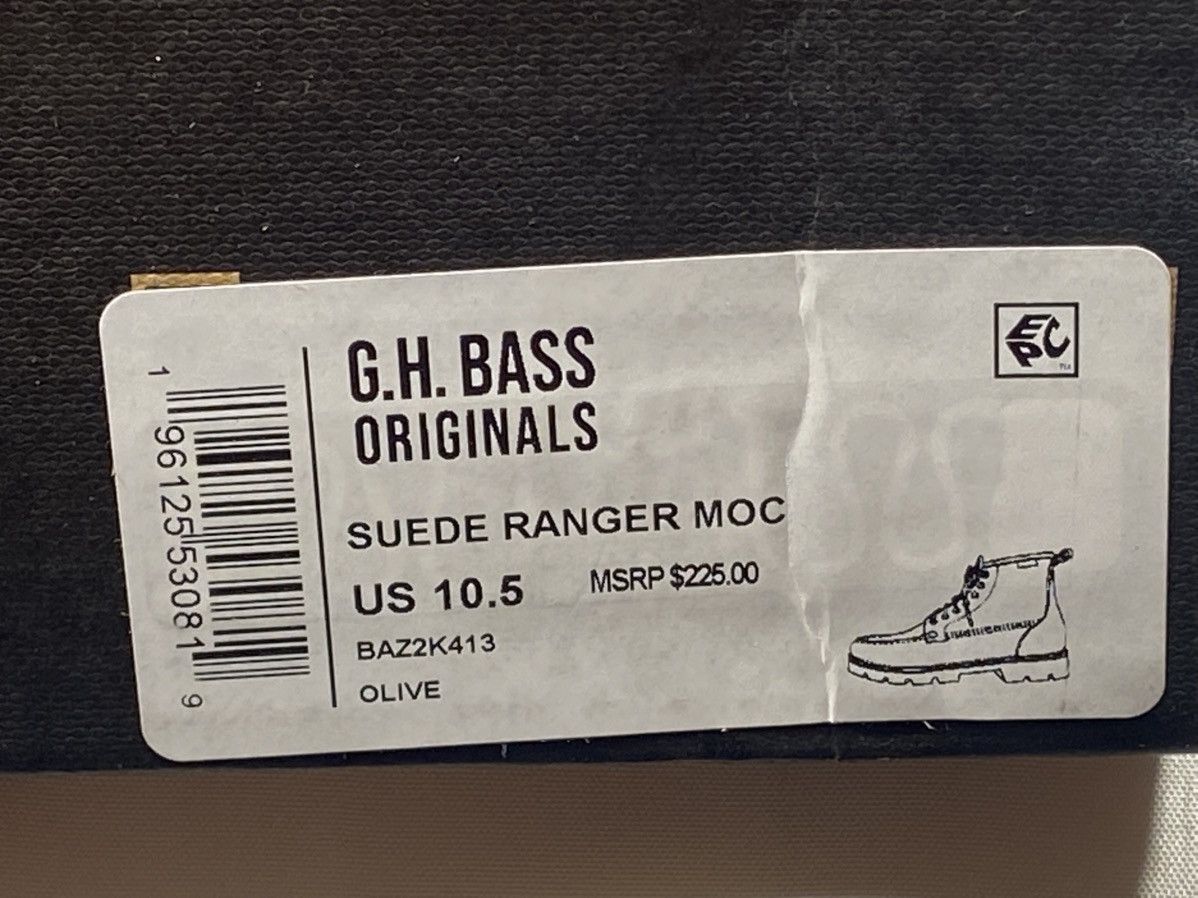 G.H. Bass & Co. Suede Ranger Moc Boot Size US 10.5 / EU 43-44 - 2 Thumbnail