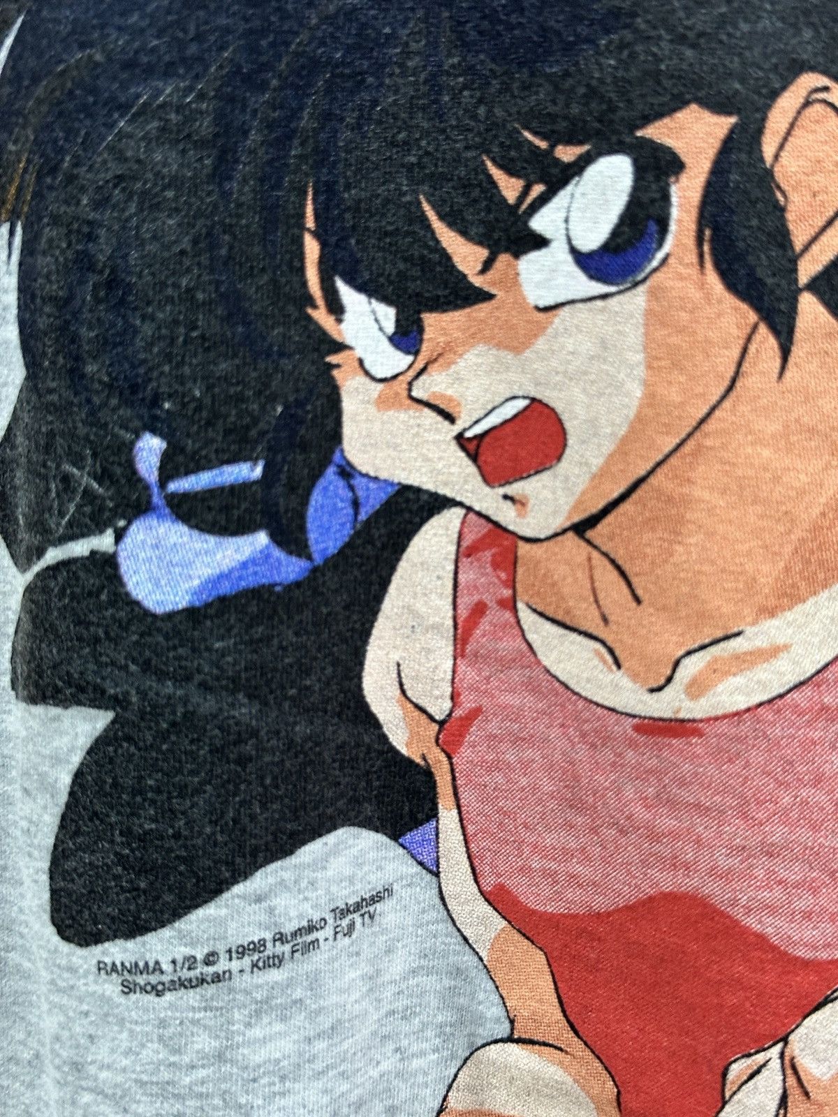 Cartoon Network × Japanese Brand × Vintage vintage 1998 RANMA 1/2 anime screen stars promo t-shirts Size US L / EU 52-54 / 3 - 4 Thumbnail