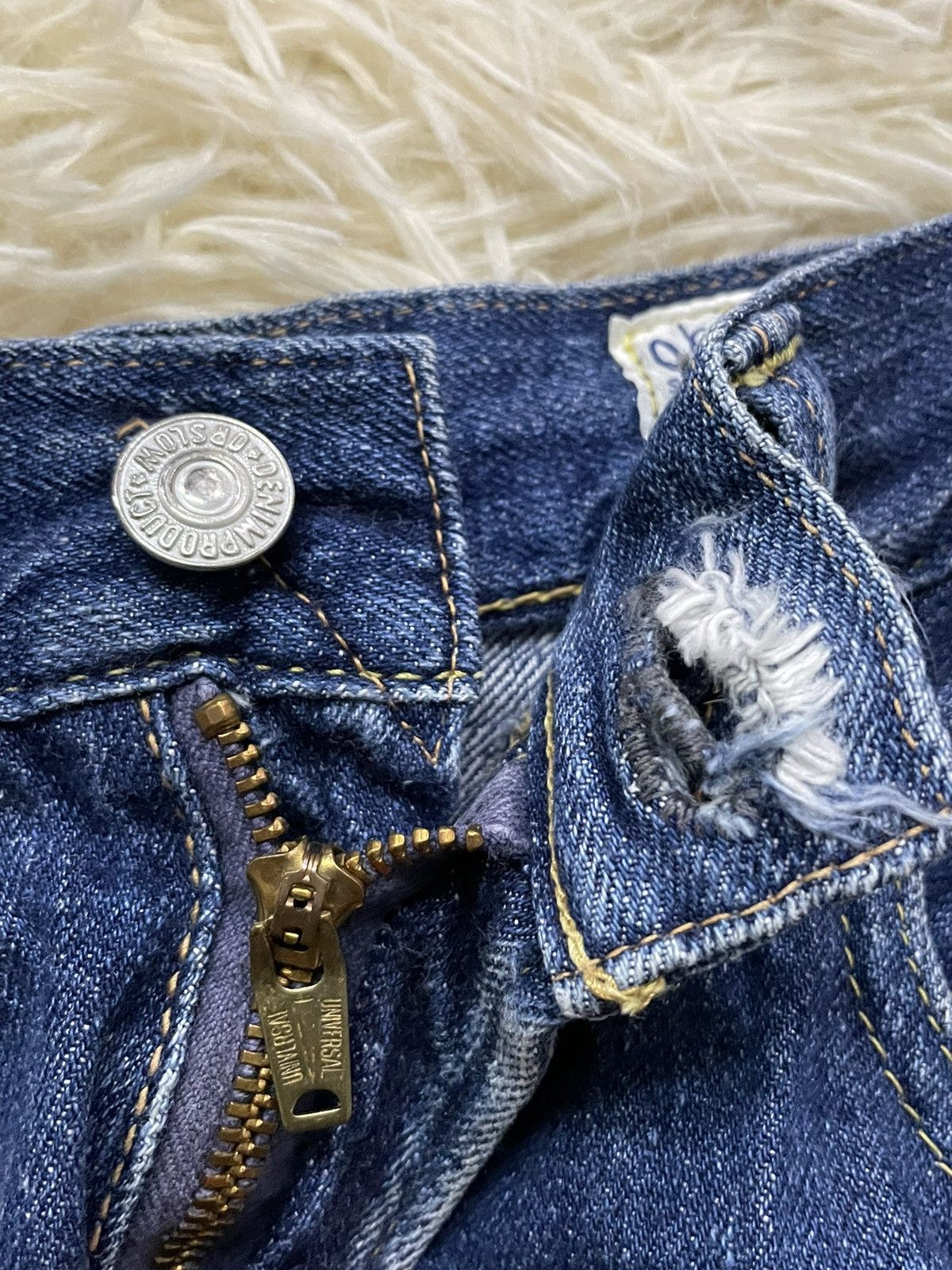 Beams Plus × Orslow Final Drop‼️Orslow x Beams Selvedge Drop Croth Size US 26 / EU 42 - 15 Thumbnail