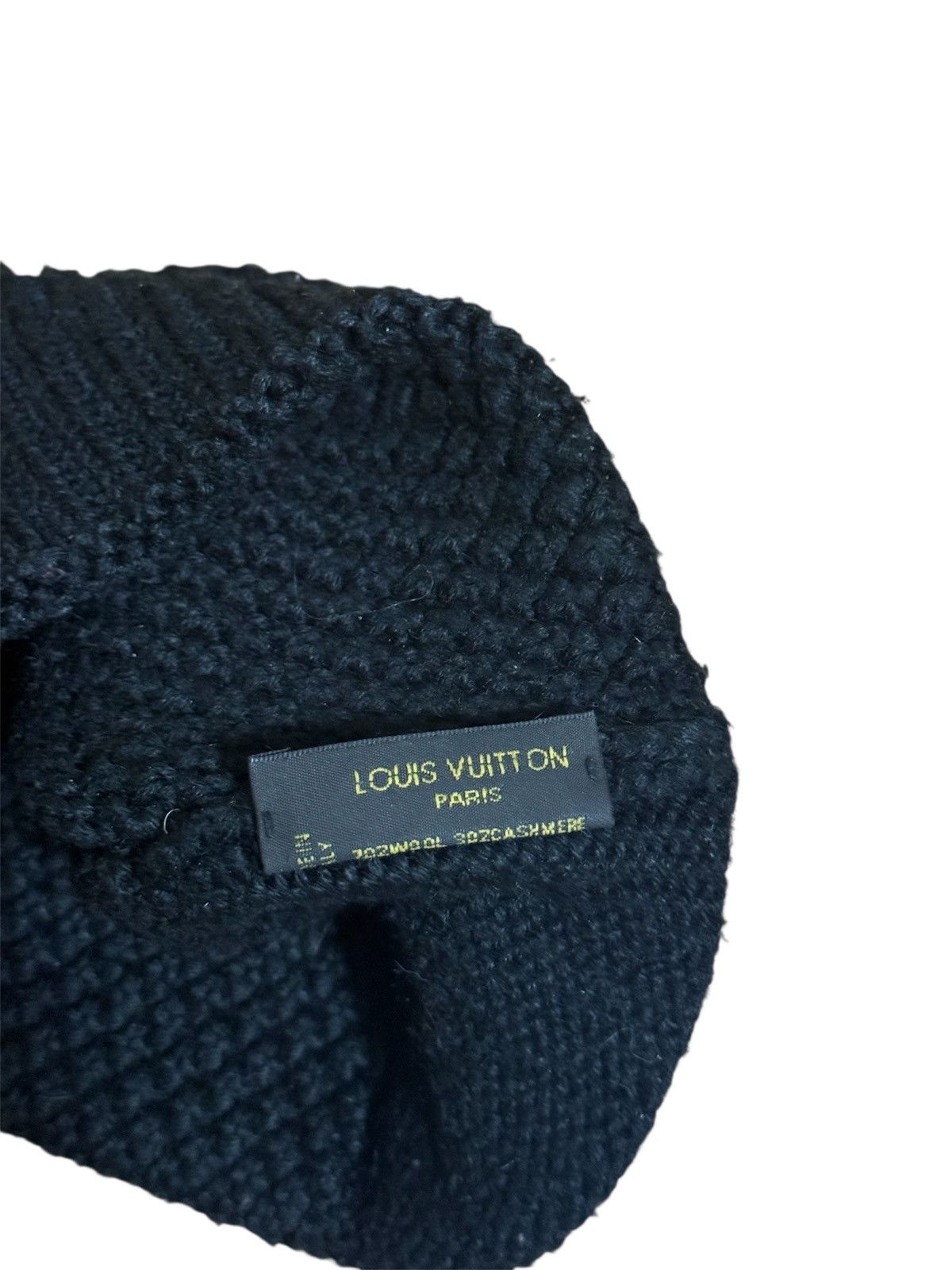 Louis Vuitton 🔥Louis Vuitton Knit Damier Wool Cashmere Beanie Hat/LV Hat Size ONE SIZE - 8 Thumbnail