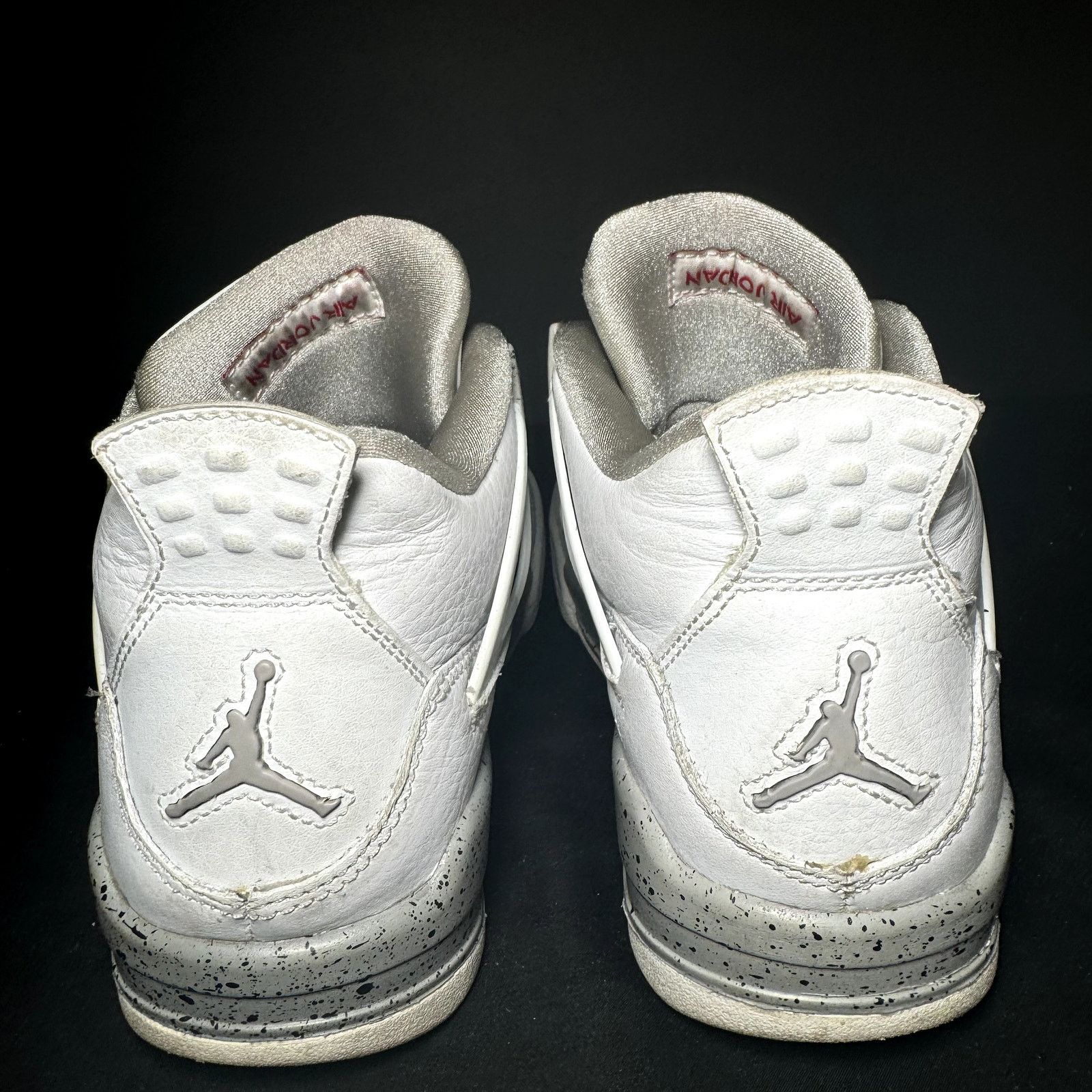 Jordan Brand × Nike Size 6 - Nike Air Jordan 4 Retro GS White Oreo Men's Shoes Size US 6 / EU 39 - 5 Thumbnail