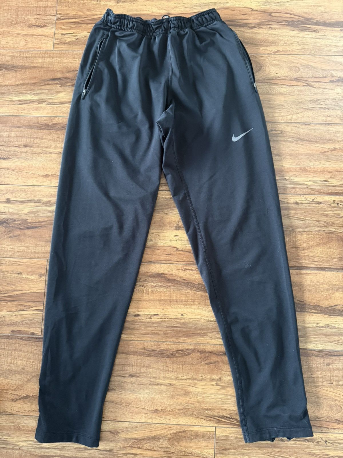 Nike Nike Dri-FIT Black Running Pants (Size S) Size US 30 / EU 46 - 3 Thumbnail