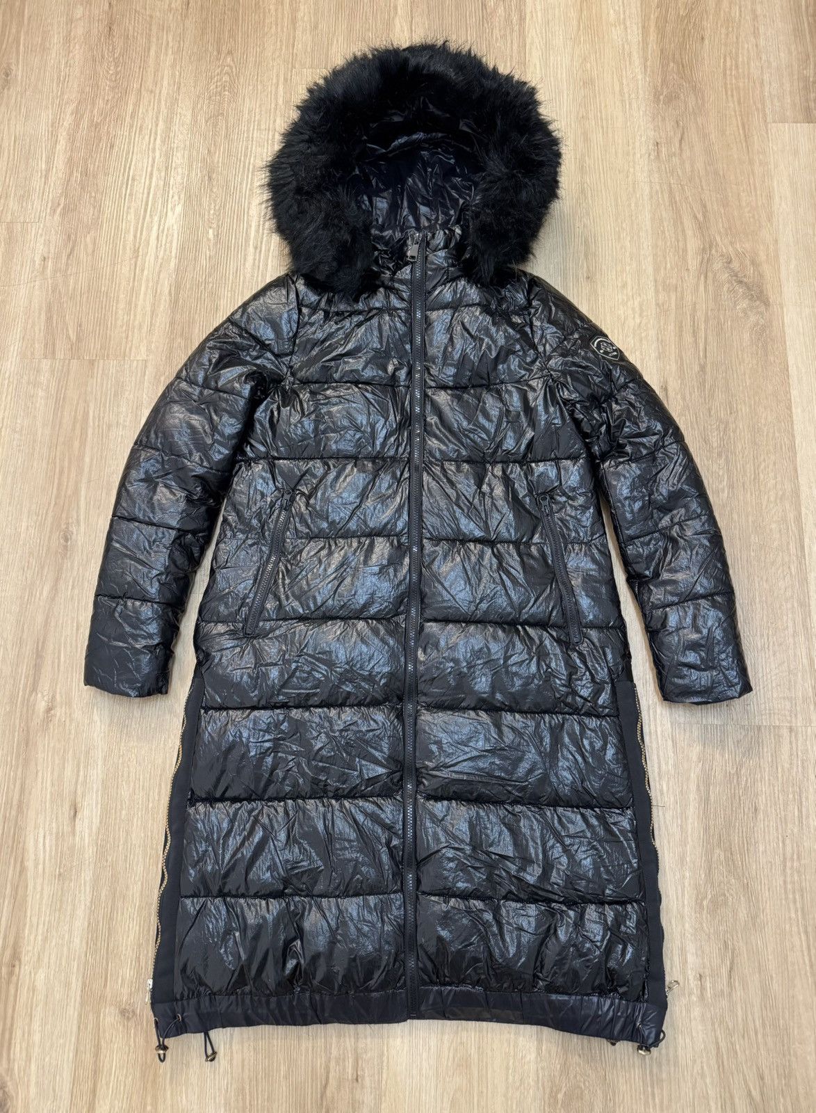 Other Ochnik Insulated Long Jacket Coat Black Fur S Size S / US 4 / IT 40 - 1 Thumbnail