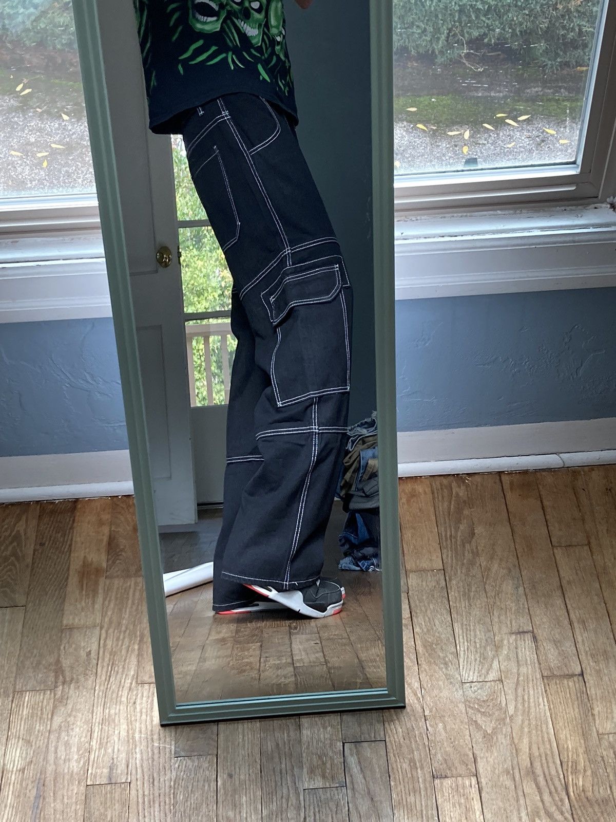 Japanese Brand Baggy Jeans Size US 32 / EU 48 - 3 Thumbnail