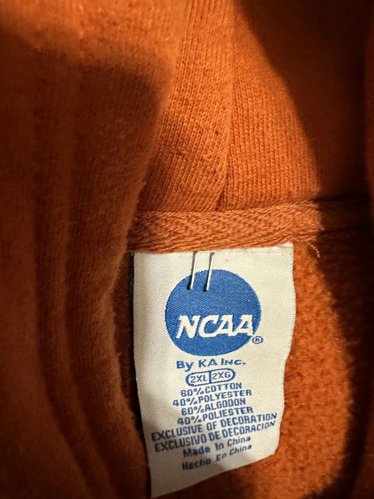 NCAA × Vintage Vintage NCAA Texas Longhorns hoodie 90s size 2XL Size US XXL / EU 58 / 5 - 3 Thumbnail