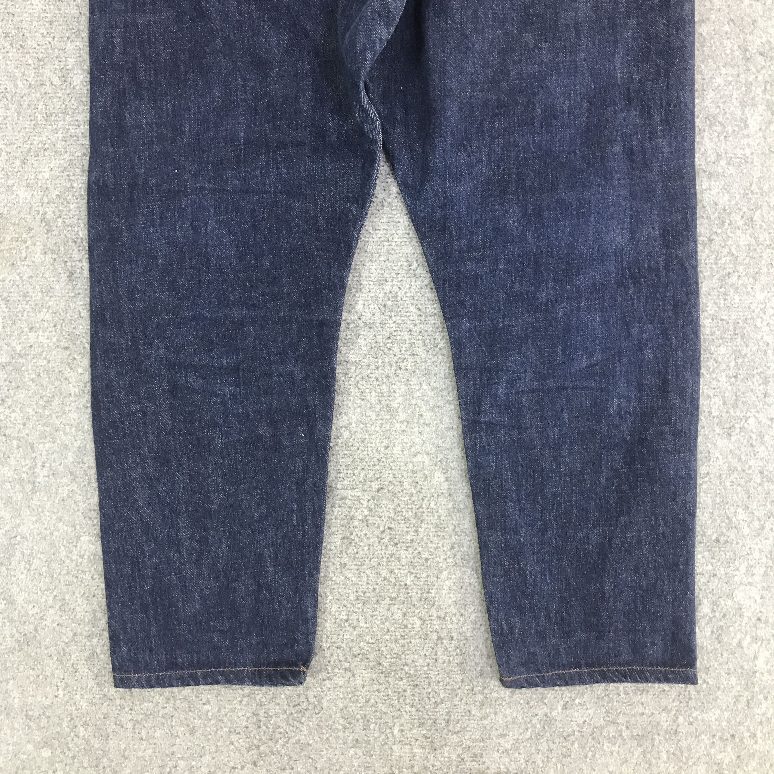 Studio D'Artisan STUDIO D'ARTISAN BLUE DENIM RED LINE DENIM PANTS K130B4 Size US 33 - 6 Thumbnail