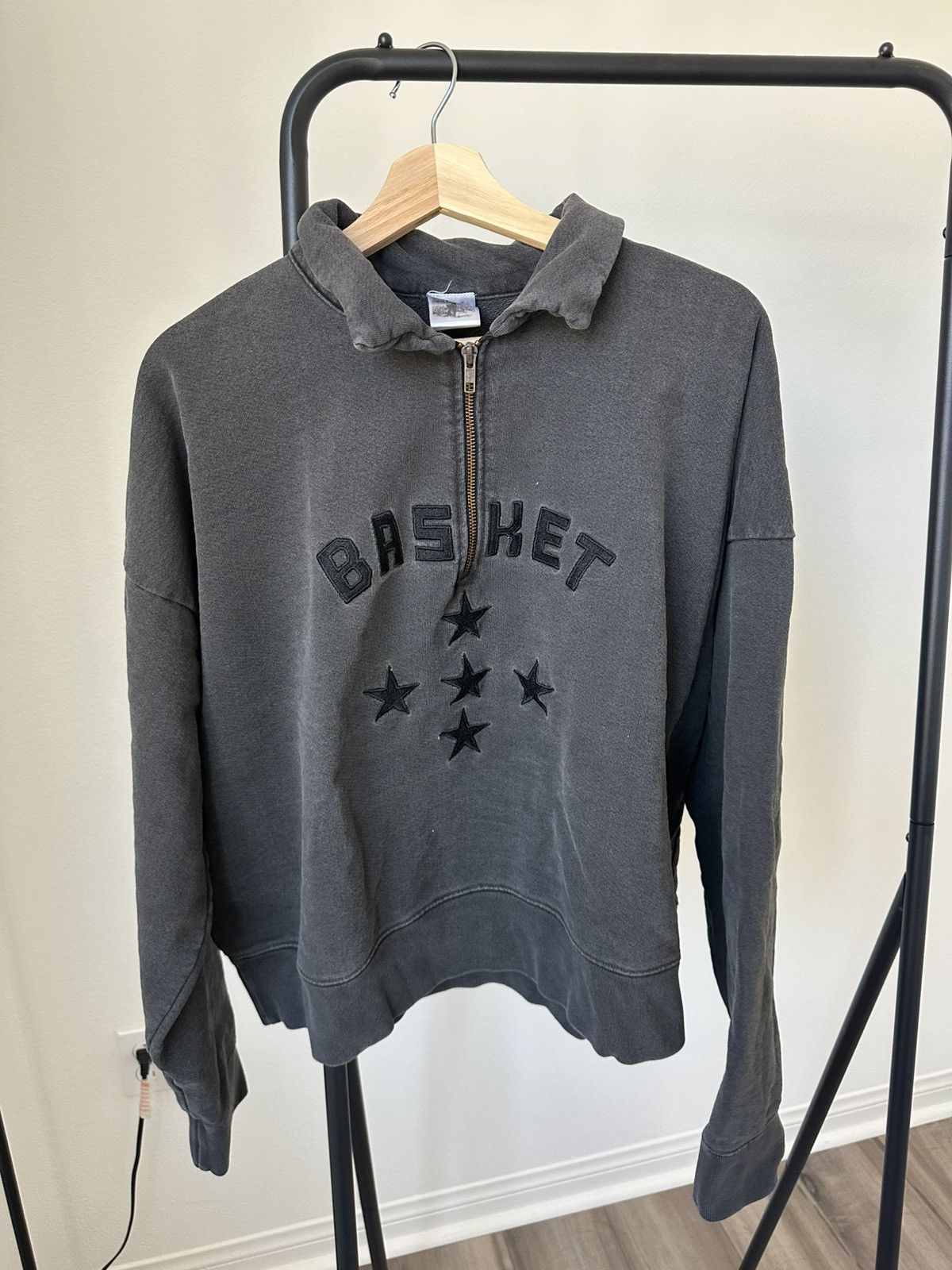 basketcase gallery Basketcase Gallery Spellout Quarter Zip Size US M / EU 48-50 / 2 - 1 Thumbnail