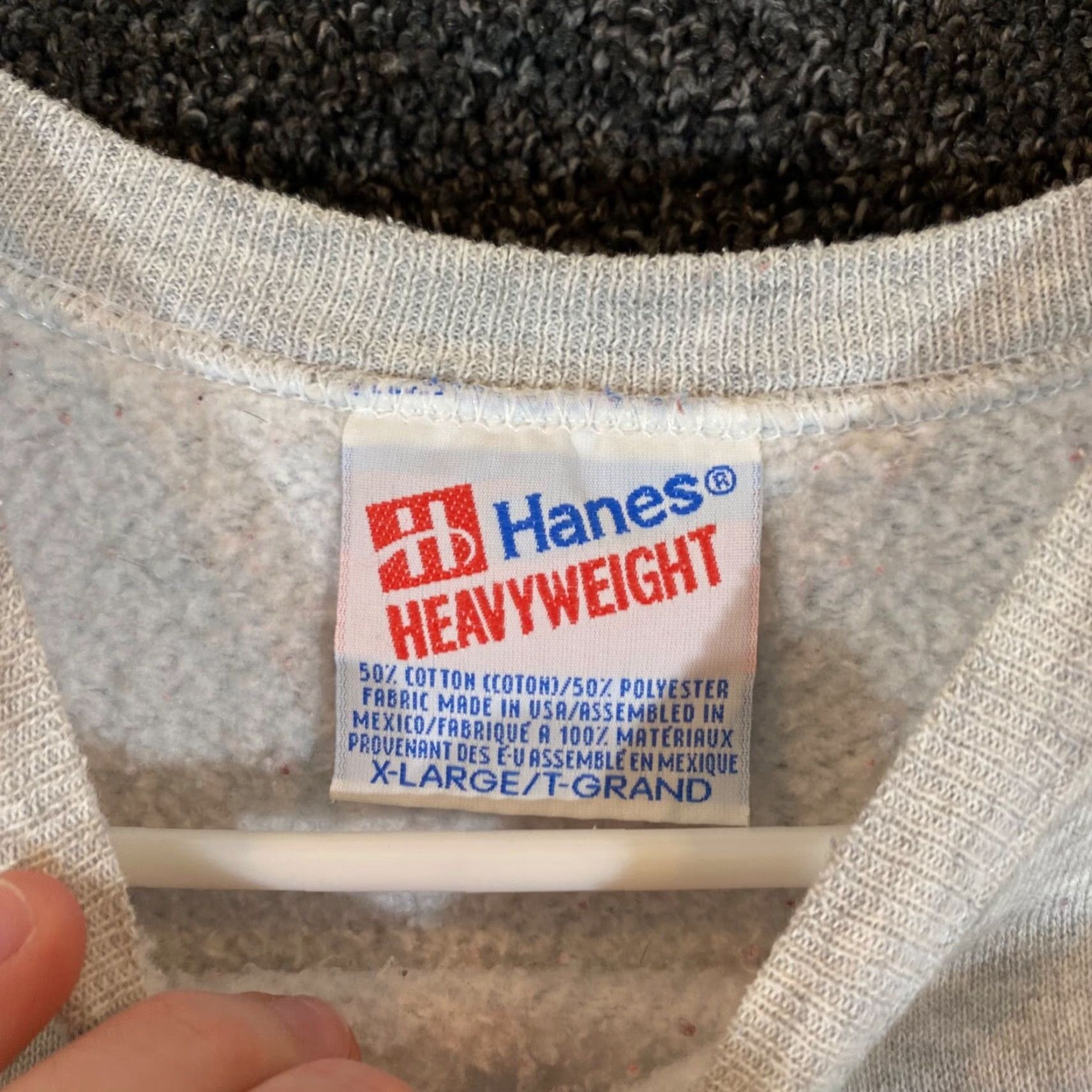 Hanes VINTAGE US Government Sweatshirt Mens XL Gray Crewneck Pullover 1996 Budget Graphic Hanes Jacket Size US XL / EU 56 / 4 - 3 Thumbnail