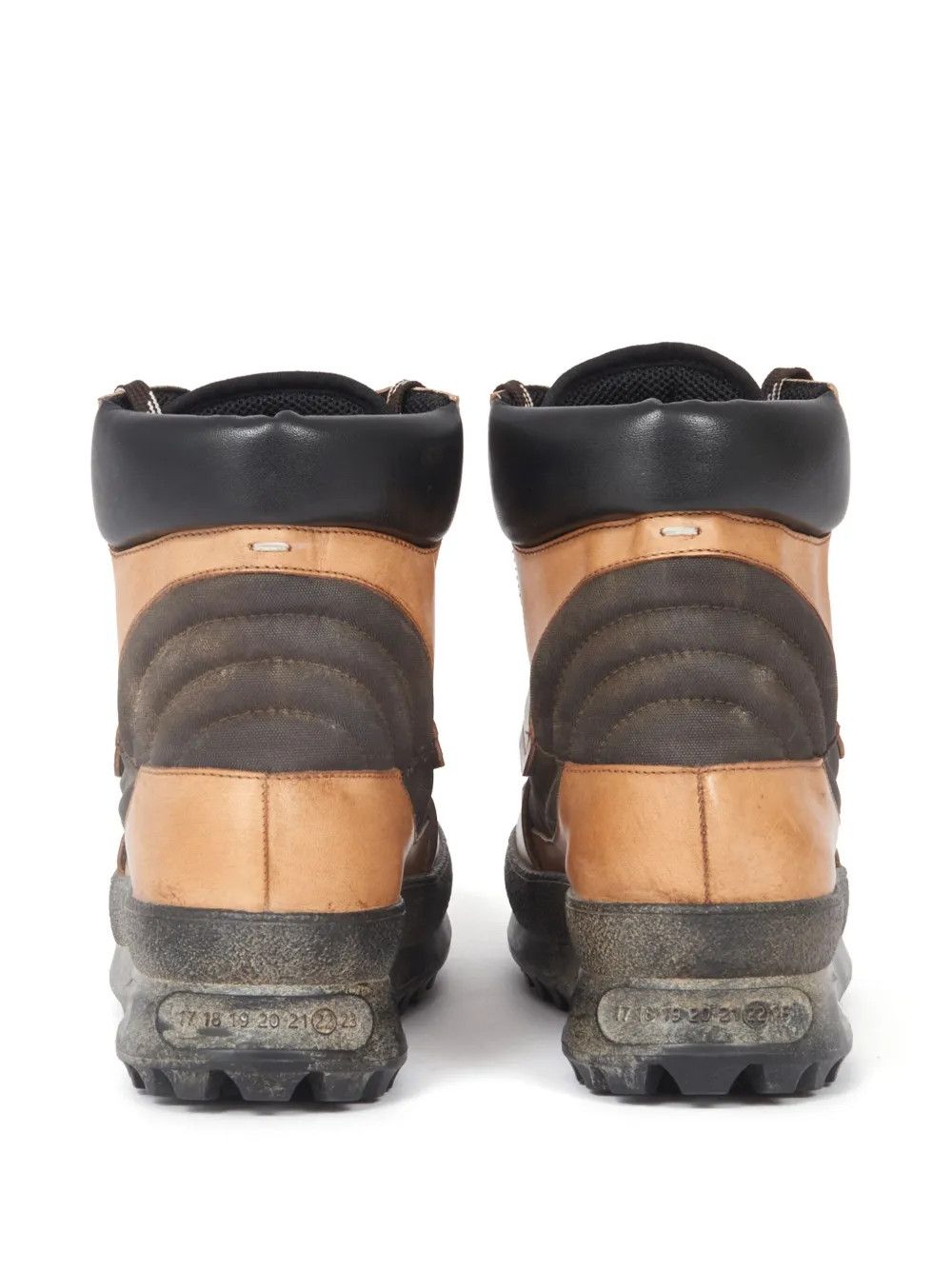Maison Margiela o1w1db10925 Hi-Top Sneakers in Brown/Black Size US 8 / EU 41 - 3 Thumbnail