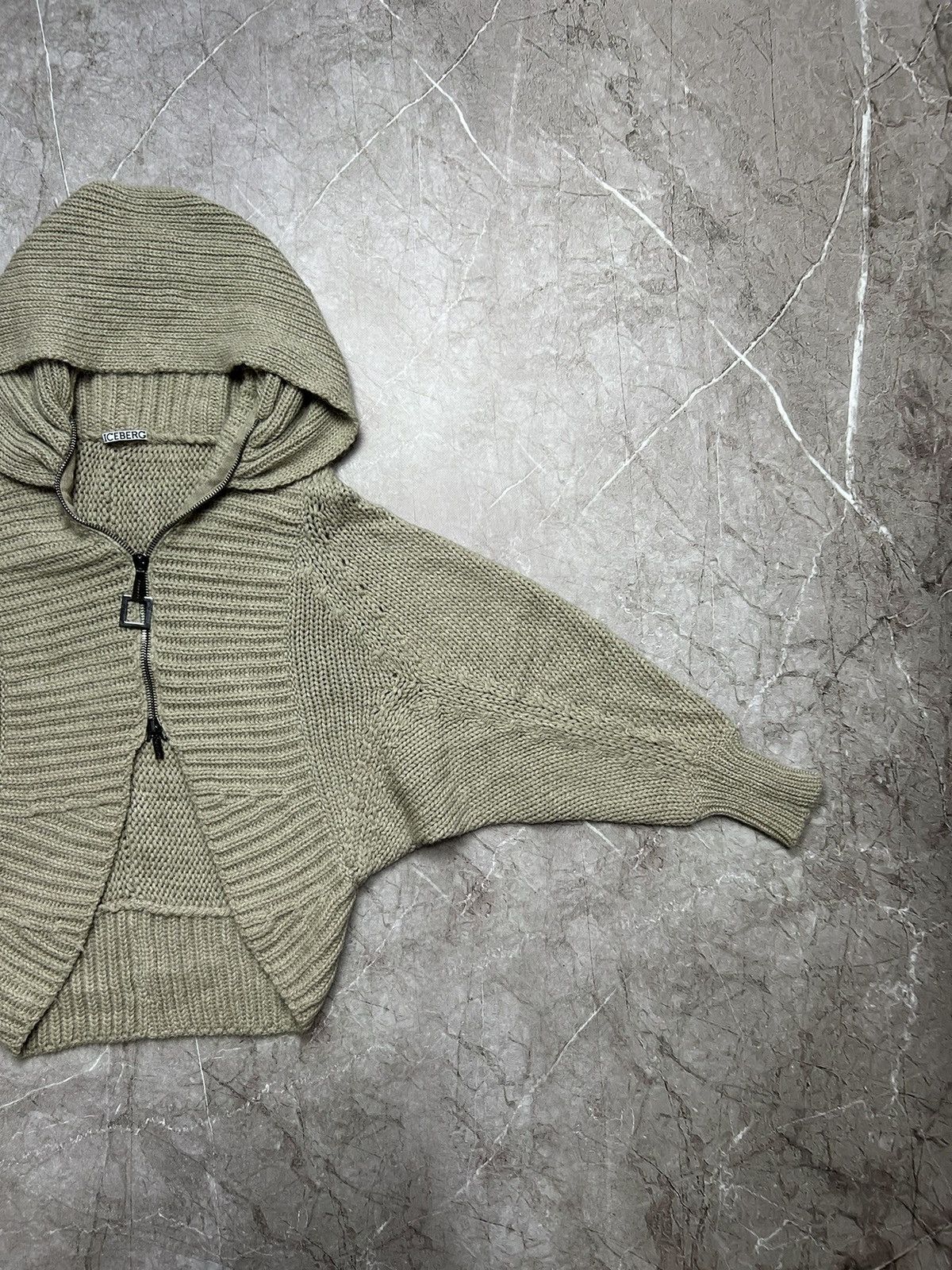 Iceberg × Other Iceberg Knitwear zip Avantgarde Size L / US 10 / IT 46 - 3 Thumbnail