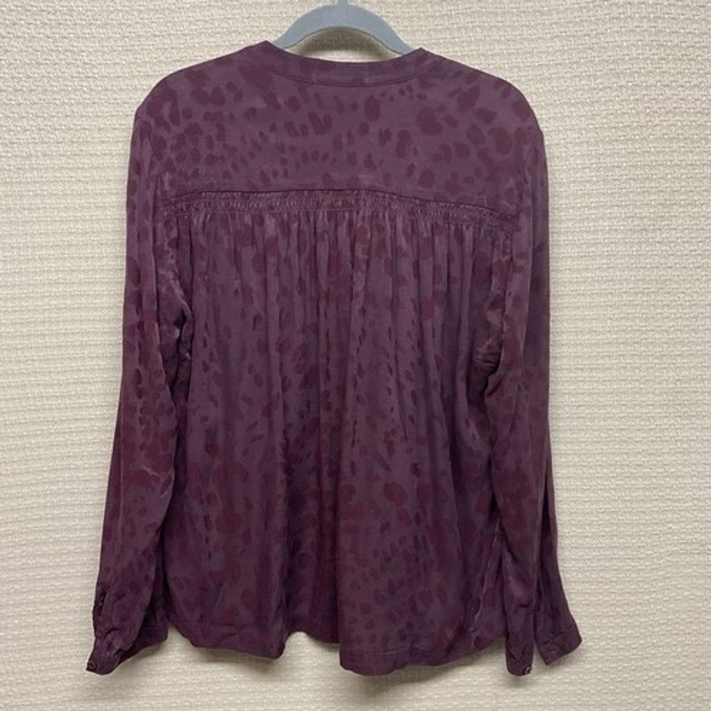 Anthropologie Anthropologie Cloth & Stone ButtonUp Blouse Women Size XL Size XL / US 12-14 / IT 48-50 - 9 Thumbnail