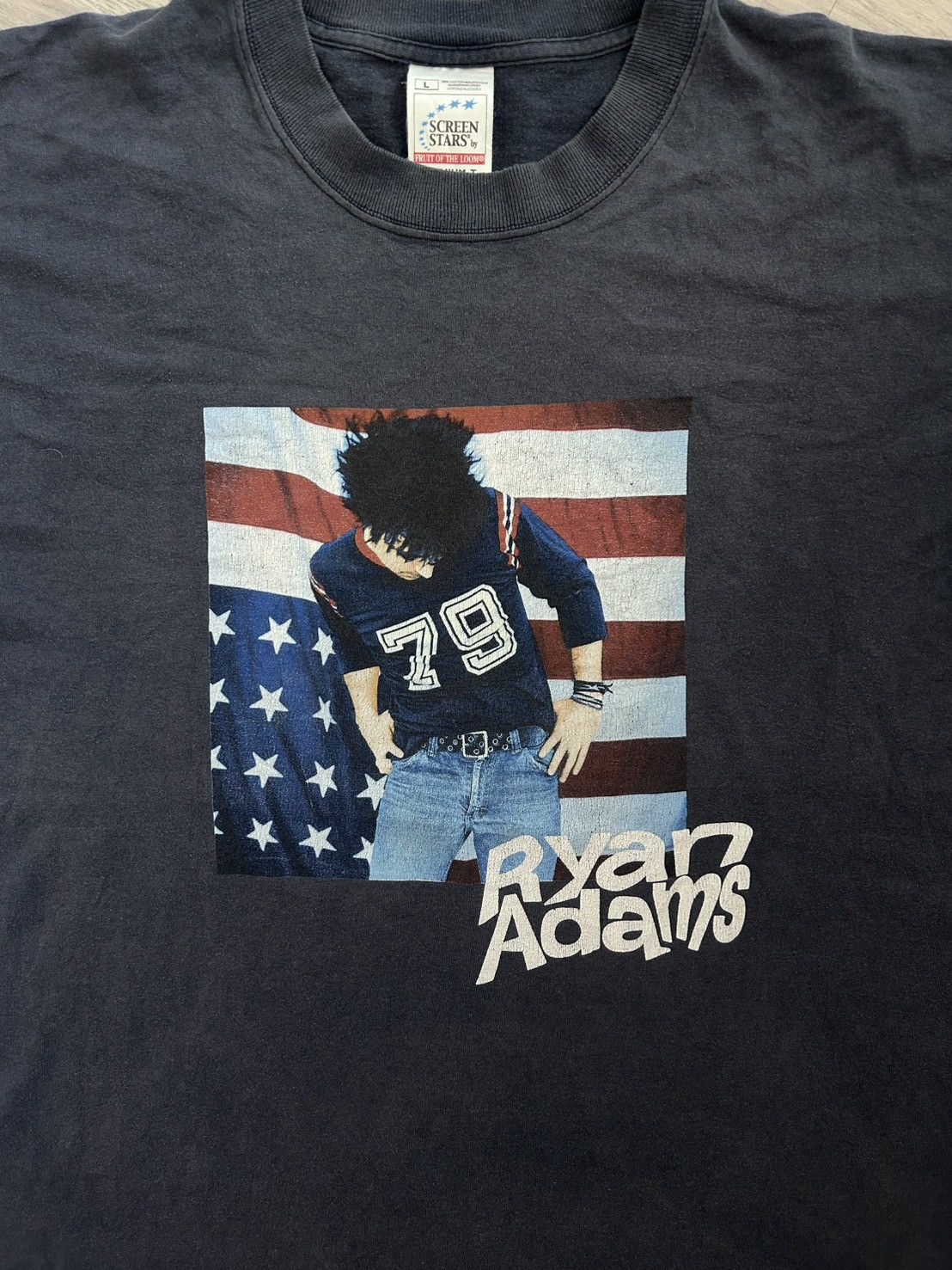 Vintage Ryan Adams Vintage T Shirt 00s Size US L / EU 52-54 / 3 - 3 Thumbnail