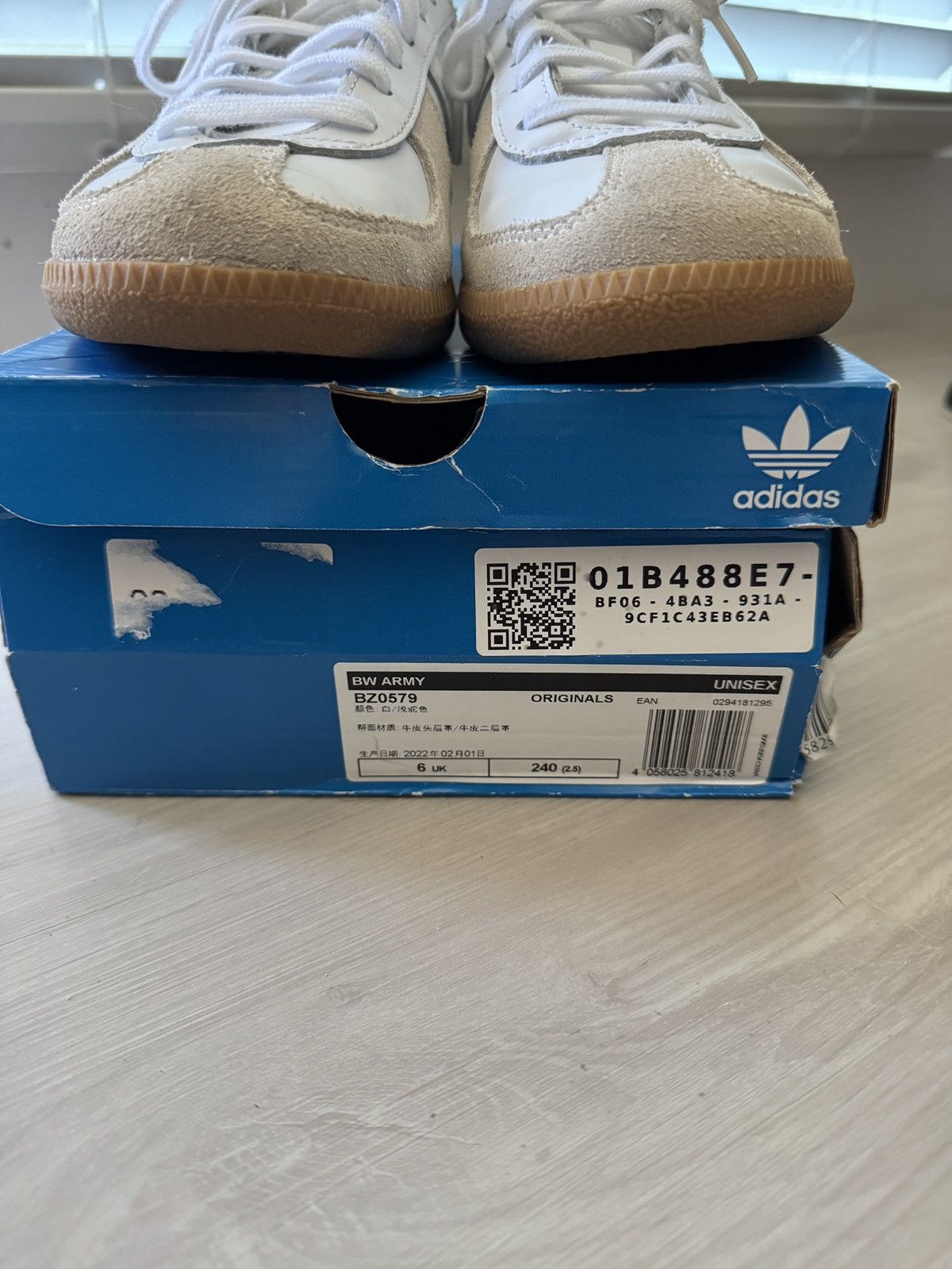 Adidas Adidas BW Army Lux White Gum sneakers Size US 6.5 / EU 39-40 - 3 Thumbnail