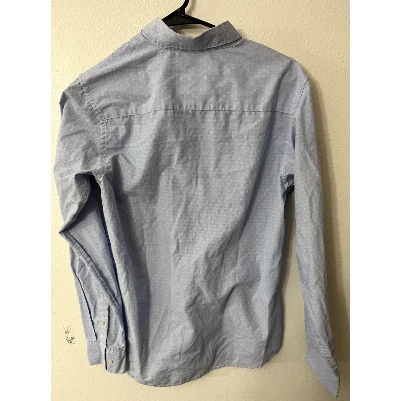 Vintage CALVIN KLEIN SOLID Blue BUTTON DOWN SHIRT-SIZE 18 Size US XXL / EU 58 / 5 - 3 Thumbnail