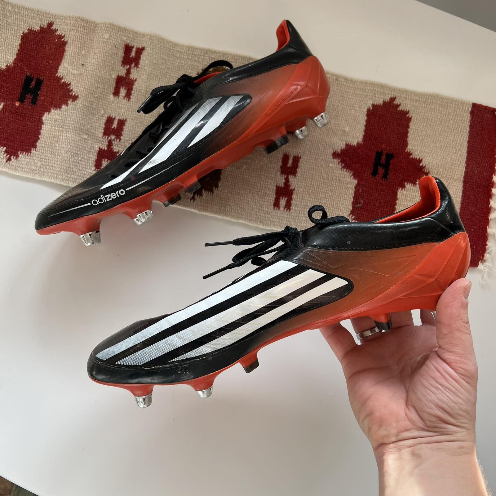 Adidas Adidas F50 Adizero FG1 Soccer Football Boots Sz 46 Size US 11.5 / EU 44-45 - 2 Thumbnail