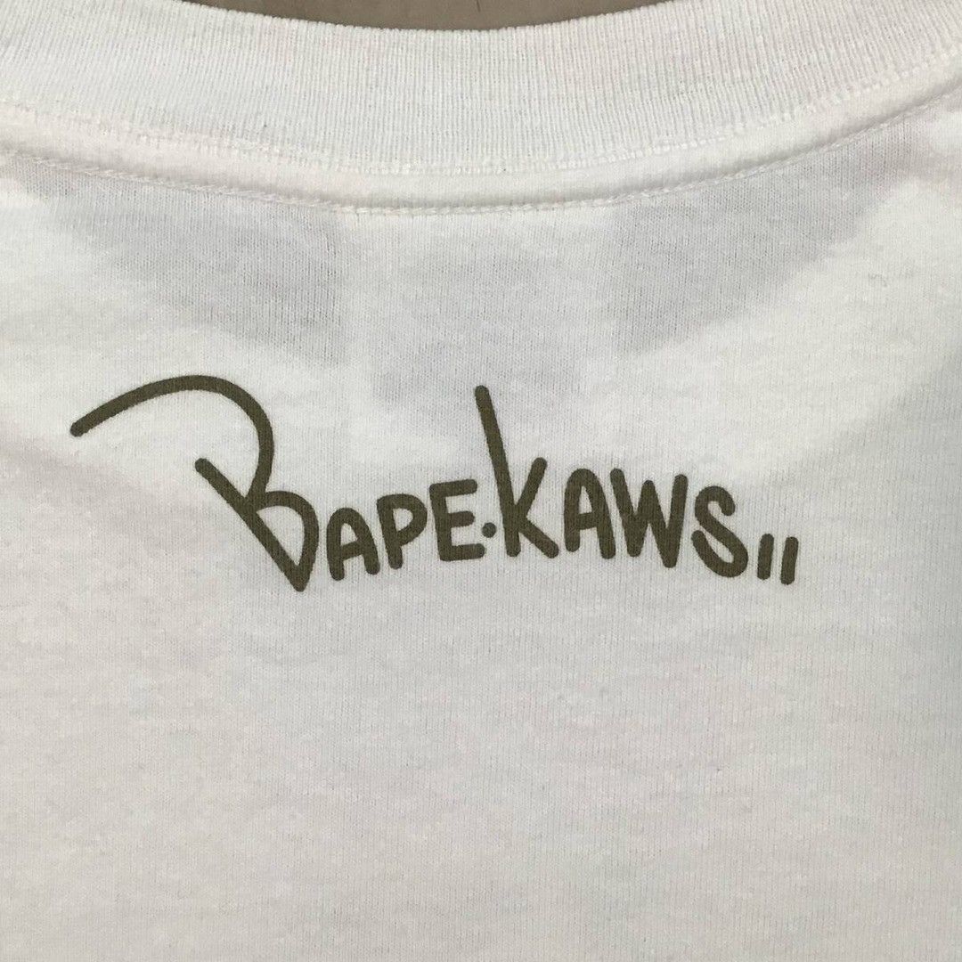 Bape × Kaws × Nigo KAWS × BAPE camo bendy NYC college logo T-shirt APE NIGO Size US M / EU 48-50 / 2 - 5 Thumbnail