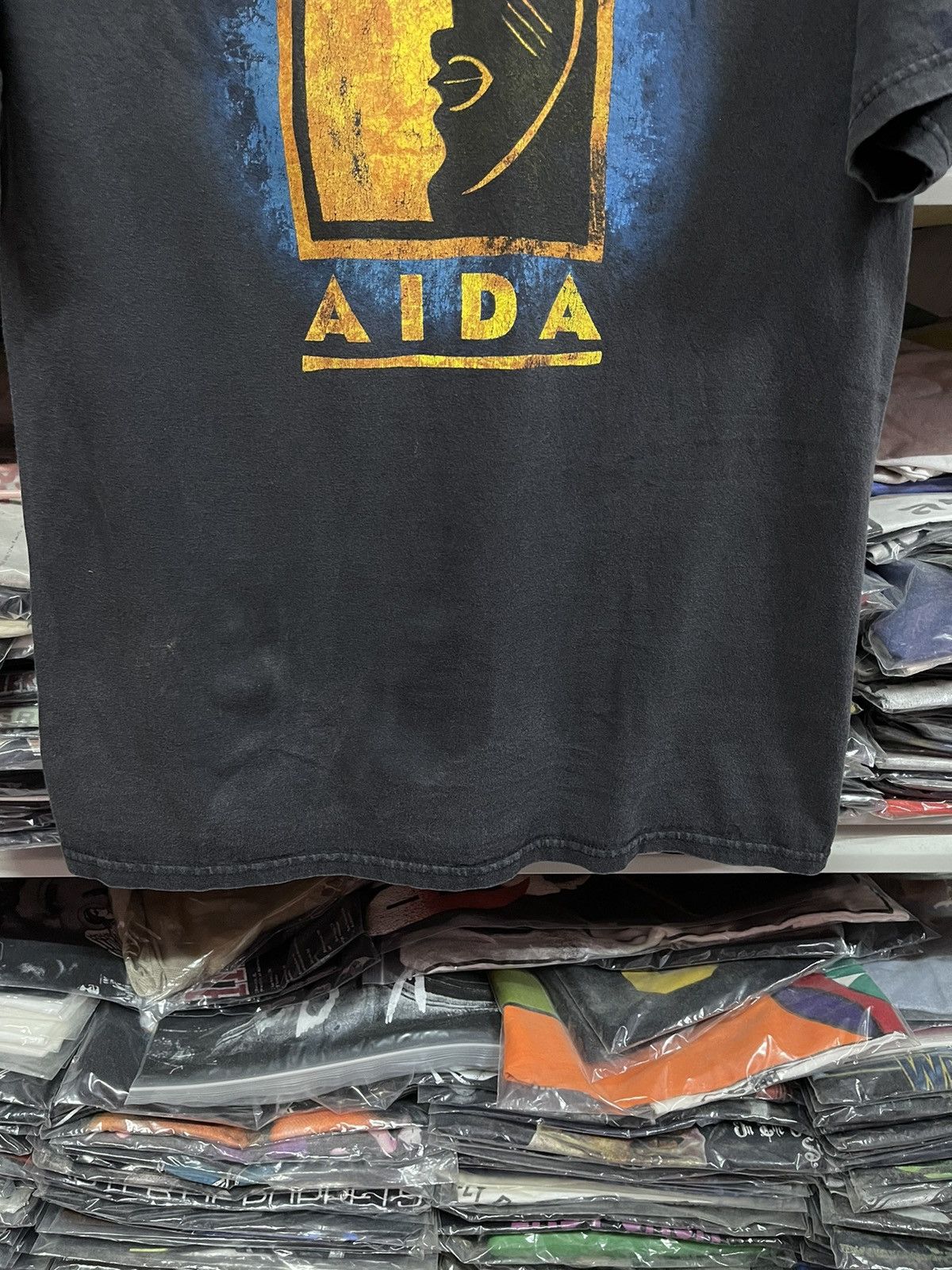 Band Tees Vintage Elton John And Tim Rice's Aida Musical🔥🔥🔥 Size US M / EU 48-50 / 2 - 5 Thumbnail