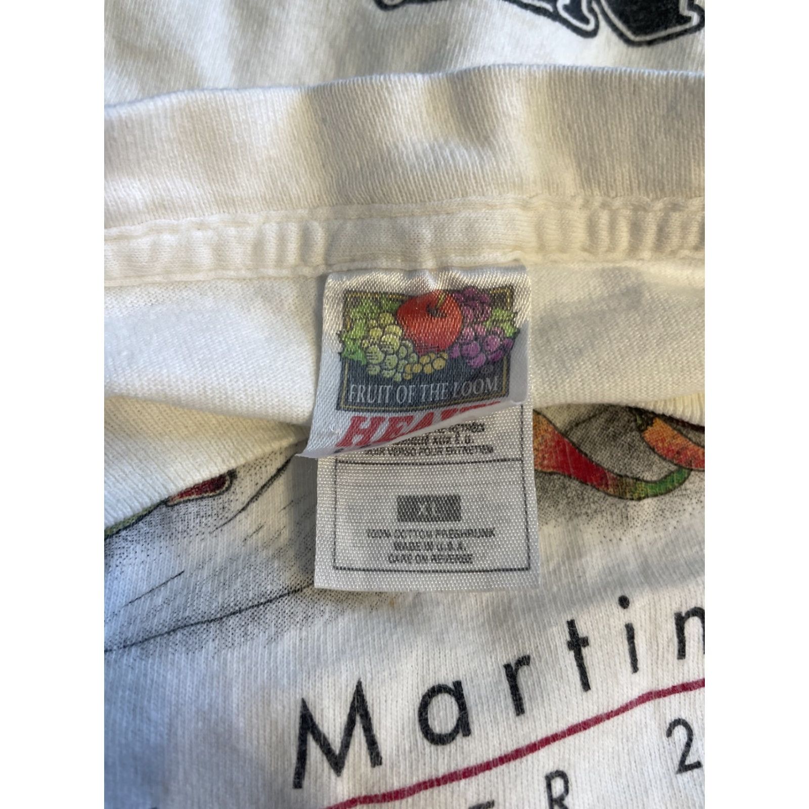 Vintage VINTAGE Louisiana Pepper Festival Art White T-Shirt Adult XL Mens Size US XL / EU 56 / 4 - 5 Thumbnail