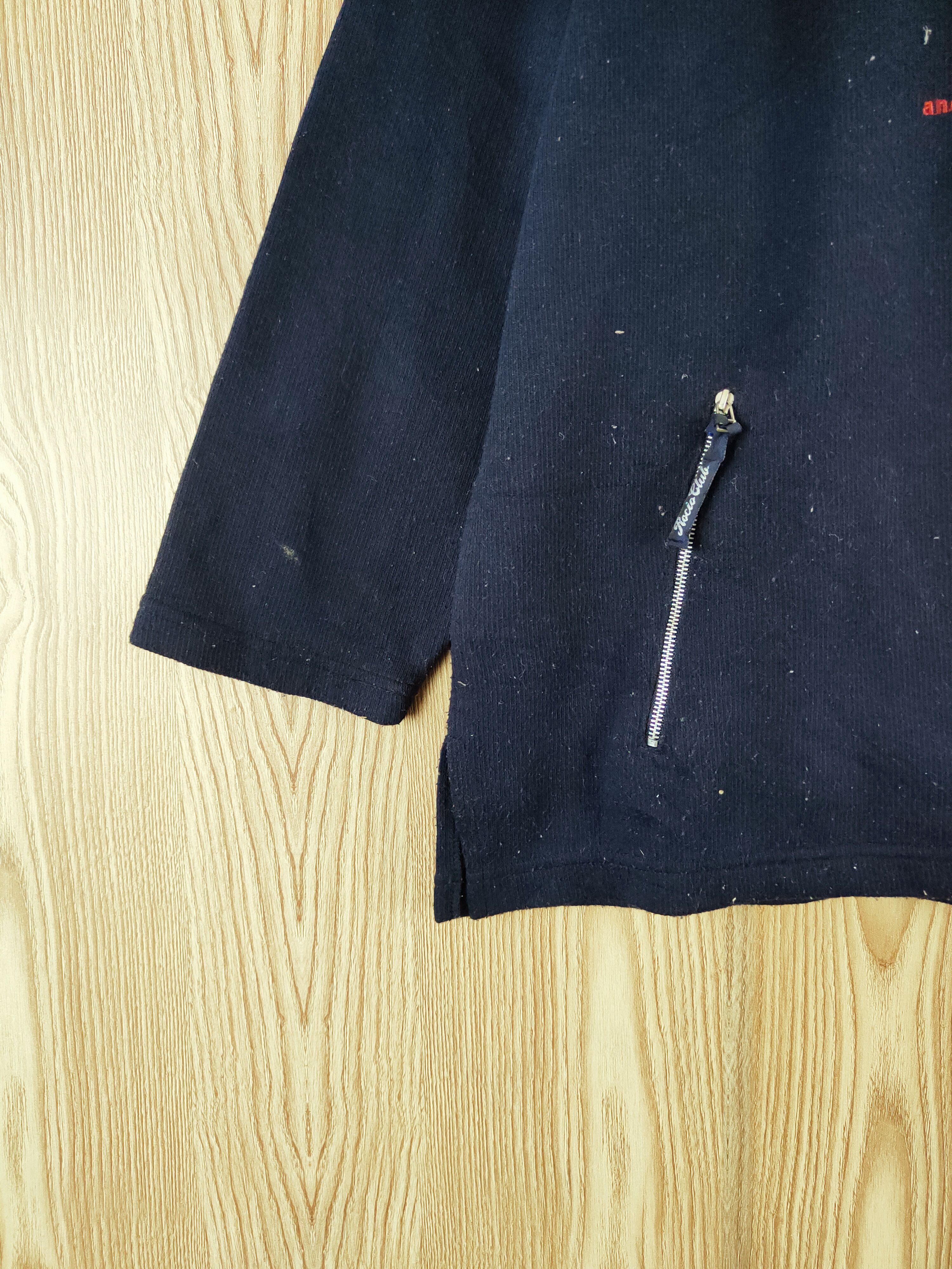 Japanese Brand × Vintage Very Rare Arabis Navy Racia Club Sweatshirts Size US L / EU 52-54 / 3 - 5 Thumbnail