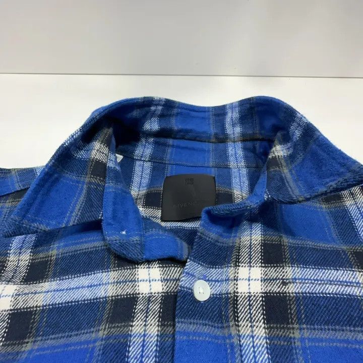 Givenchy Givenchy Givenchy Plaid Long Sleeve ButtonUp Shirt -2507 Size US M / EU 48-50 / 2 - 6 Thumbnail
