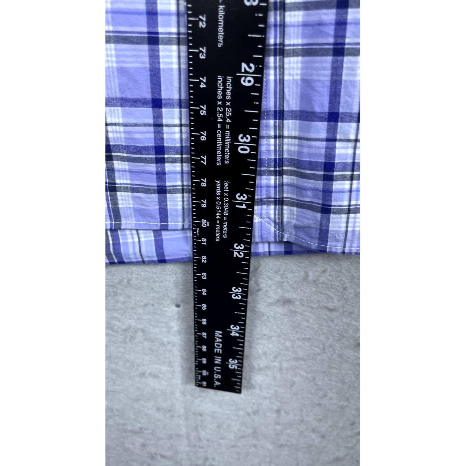 Polo Ralph Lauren Polo Ralph Lauren Shirt Mens XL Blue Plaid Long Sleeve Button Down Pony Logo Size US XL / EU 56 / 4 - 5 Thumbnail