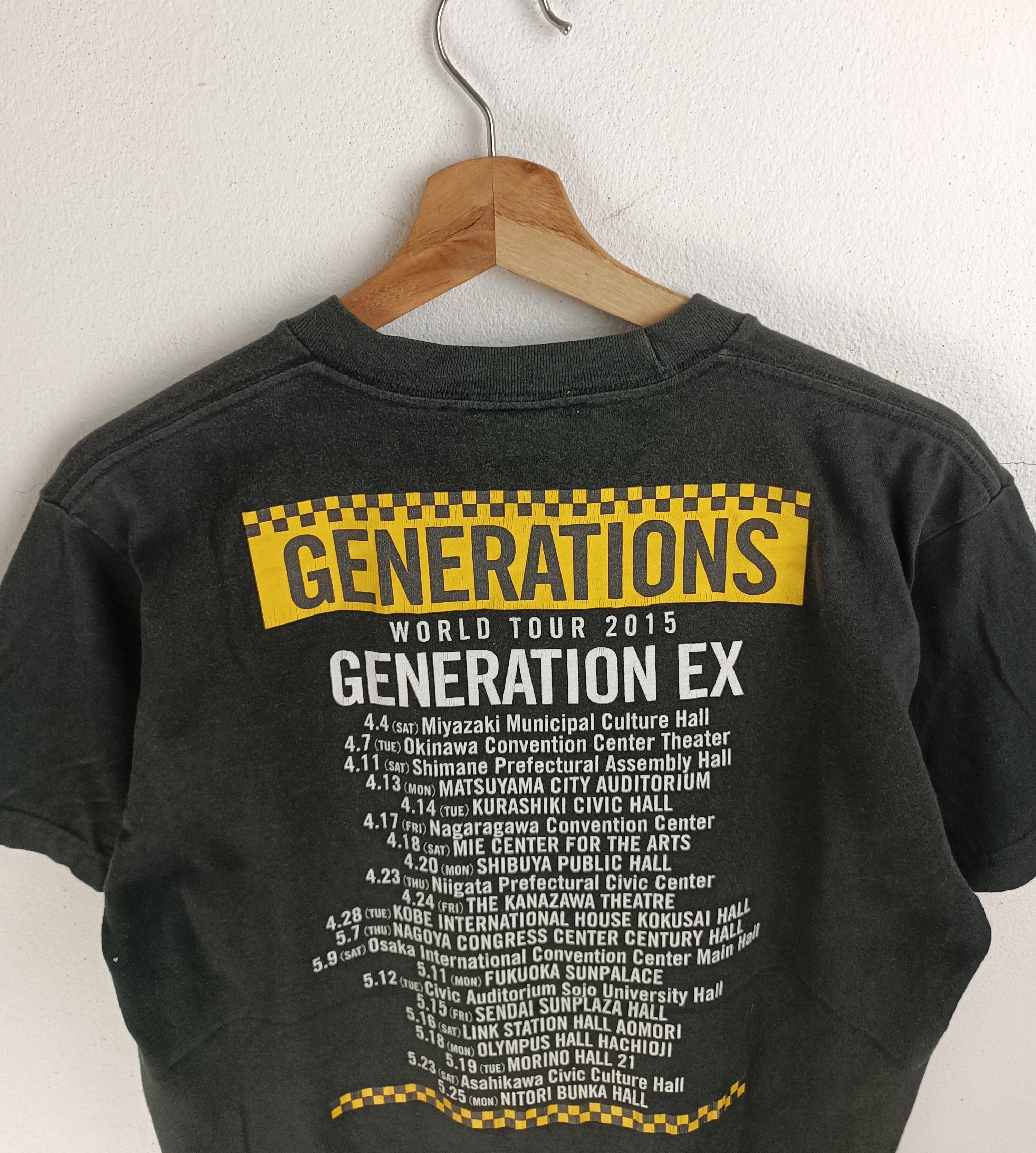 Band Tees VINTAGE GENERATION EX EXILE TRIBE 2015 TOUR high low japan Size US M / EU 48-50 / 2 - 17 Thumbnail