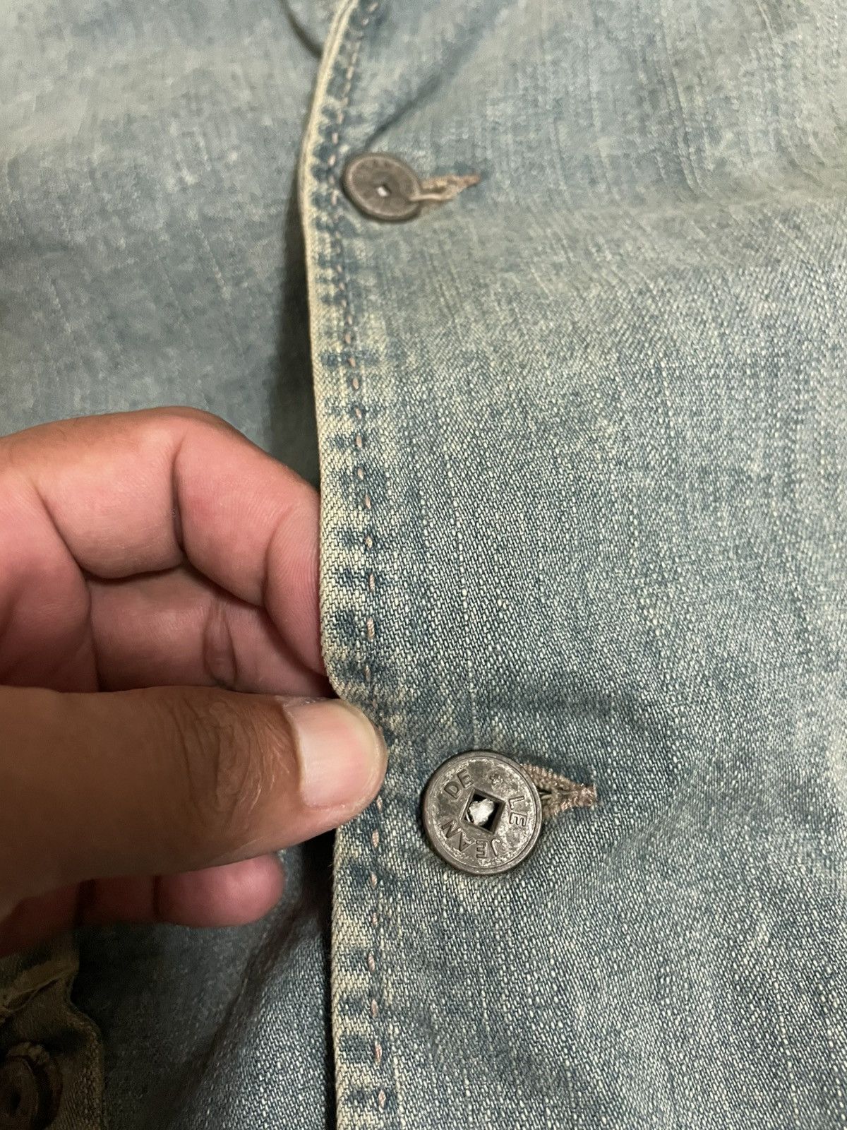 Marithe + Francois Girbaud Marithe Francois Girbaud Denim Jacket Italian Designer Size US M / EU 48-50 / 2 - 4 Thumbnail