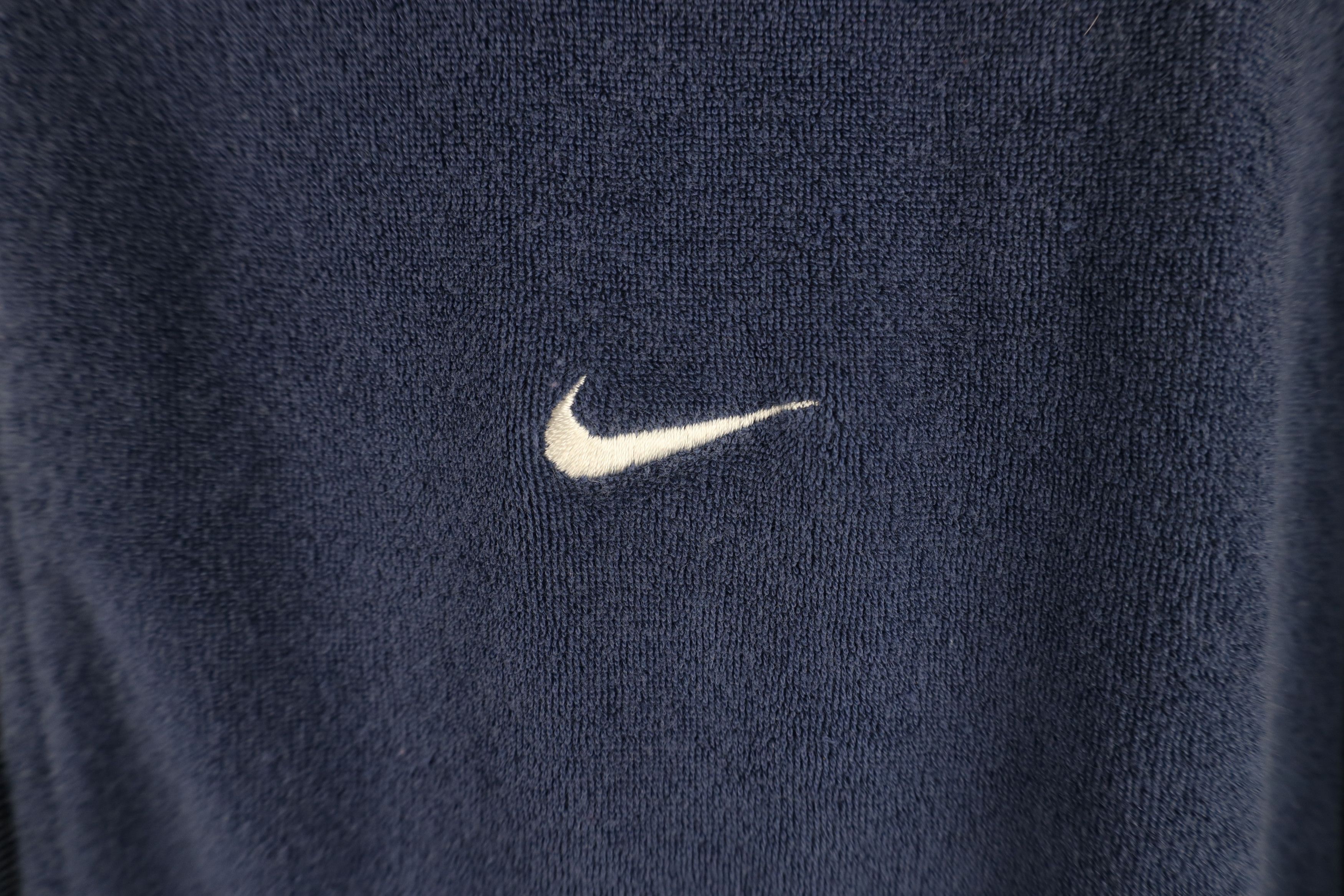 Nike Vintage 90s Y2K Nike Scott Mini Swoosh Terry Cloth Jacket Size US S / EU 44-46 / 1 - 4 Thumbnail