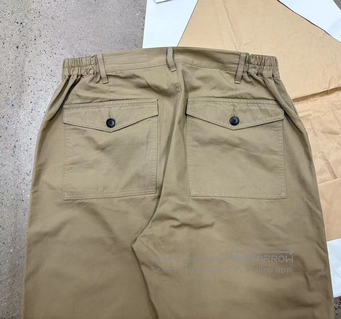 Visvim Visvim 23AW Carroll Beige Cargo Pants. Size US 26 / EU 42 - 6 Thumbnail