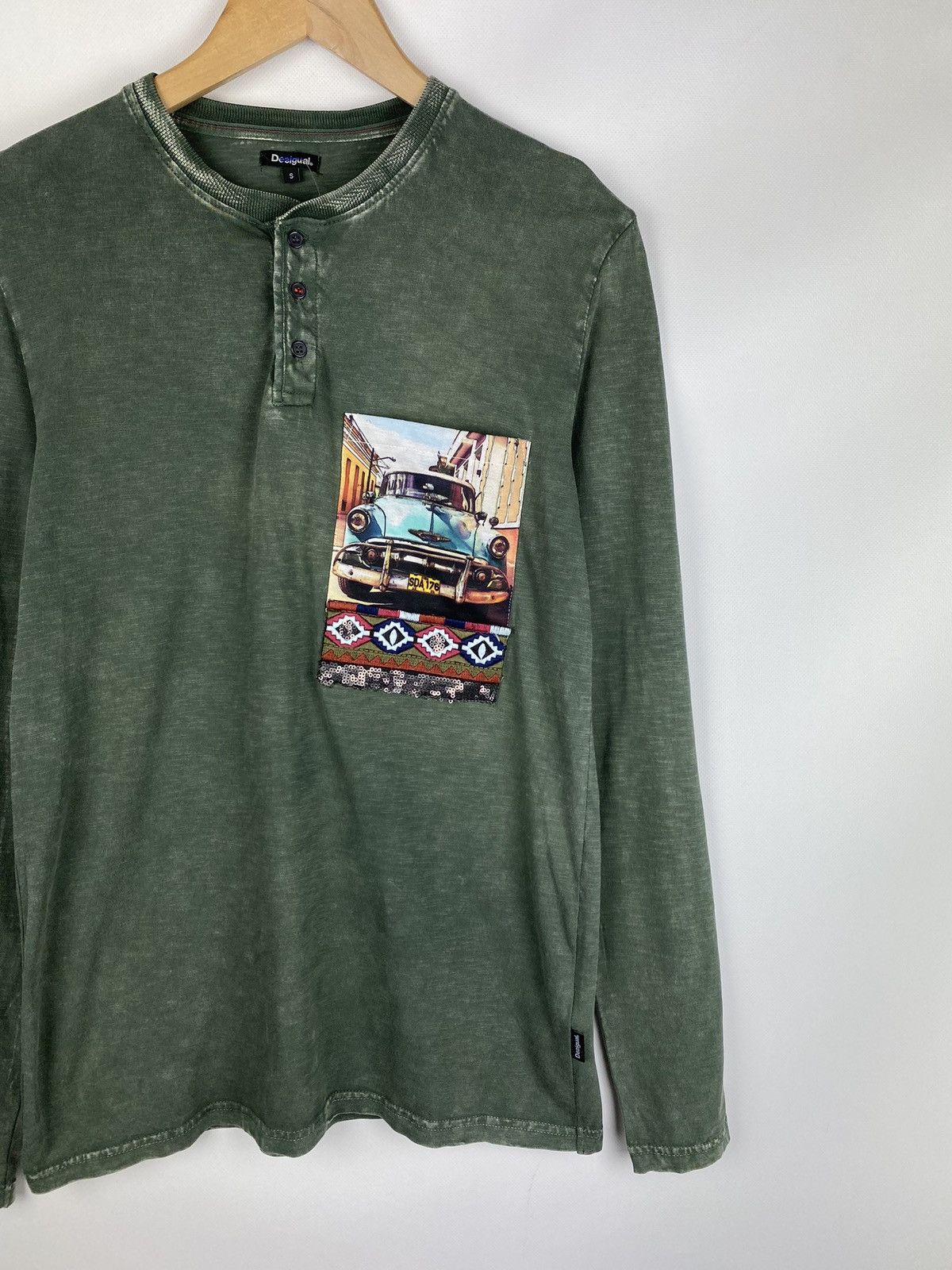 Desigual Desigual men’s long sleeve t shirt size S style 19WMTK61 Size US S / EU 44-46 / 1 - 3 Thumbnail